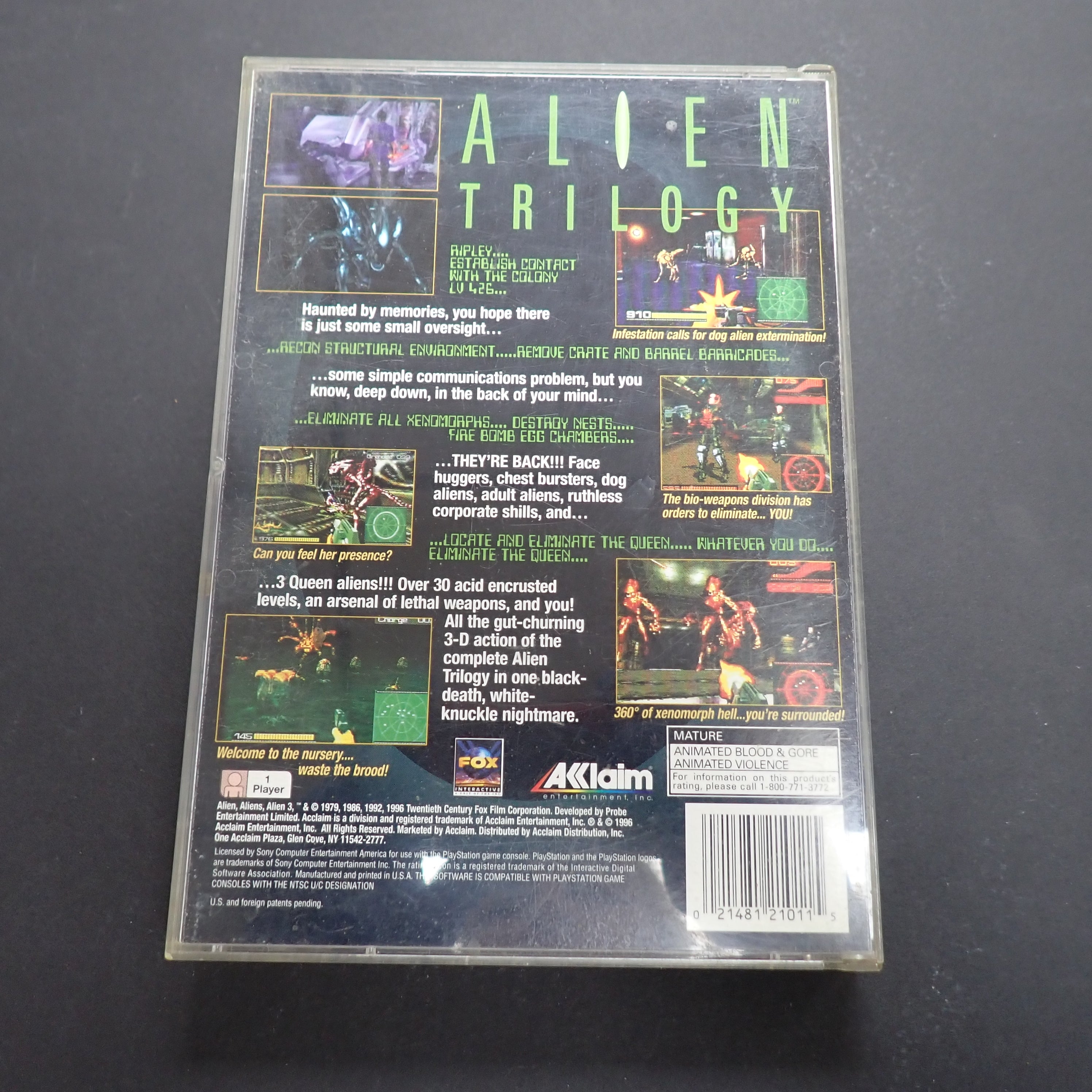Alien Trilogy - Playstation