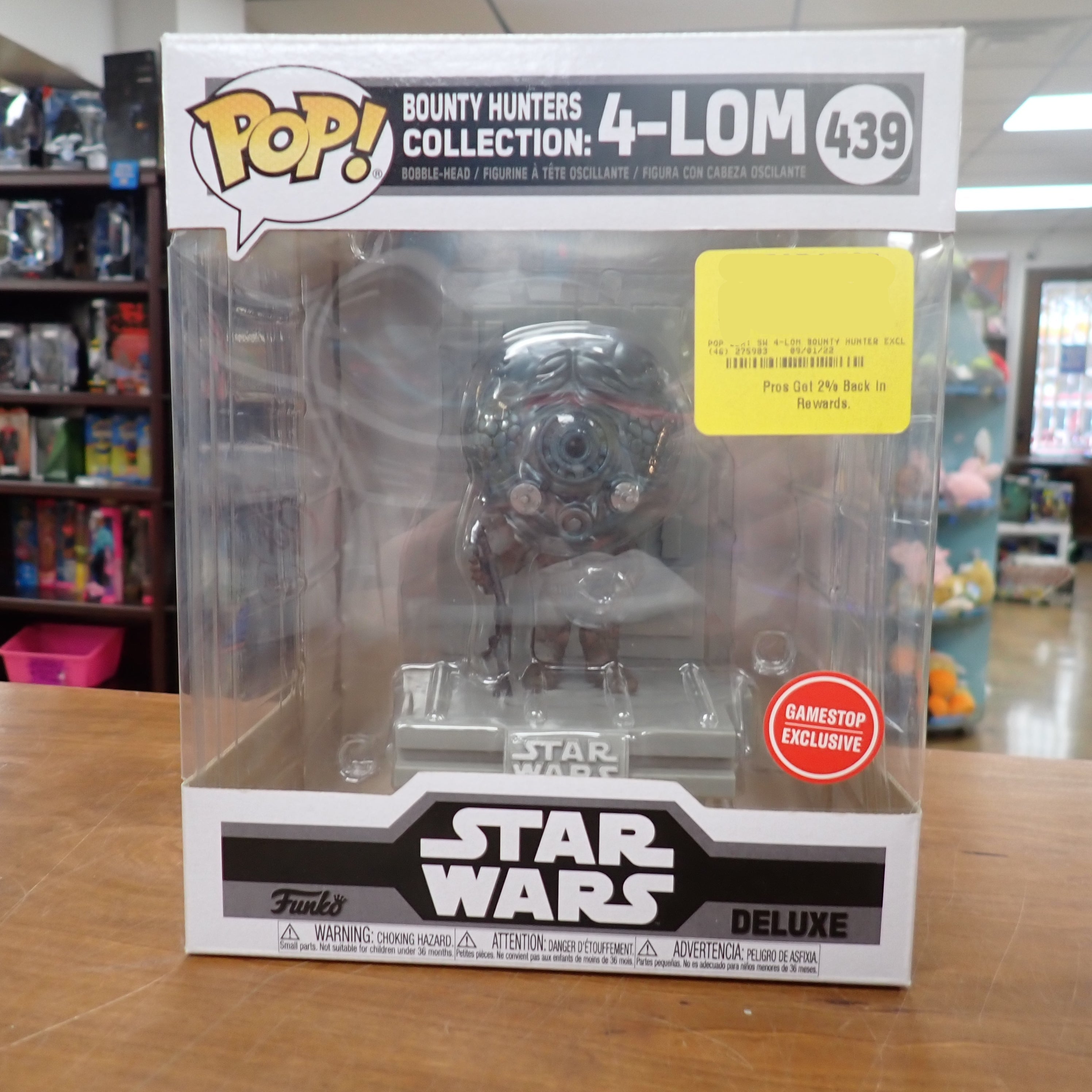 Bounty Hunters Collection: 4-LOM - POP! #439