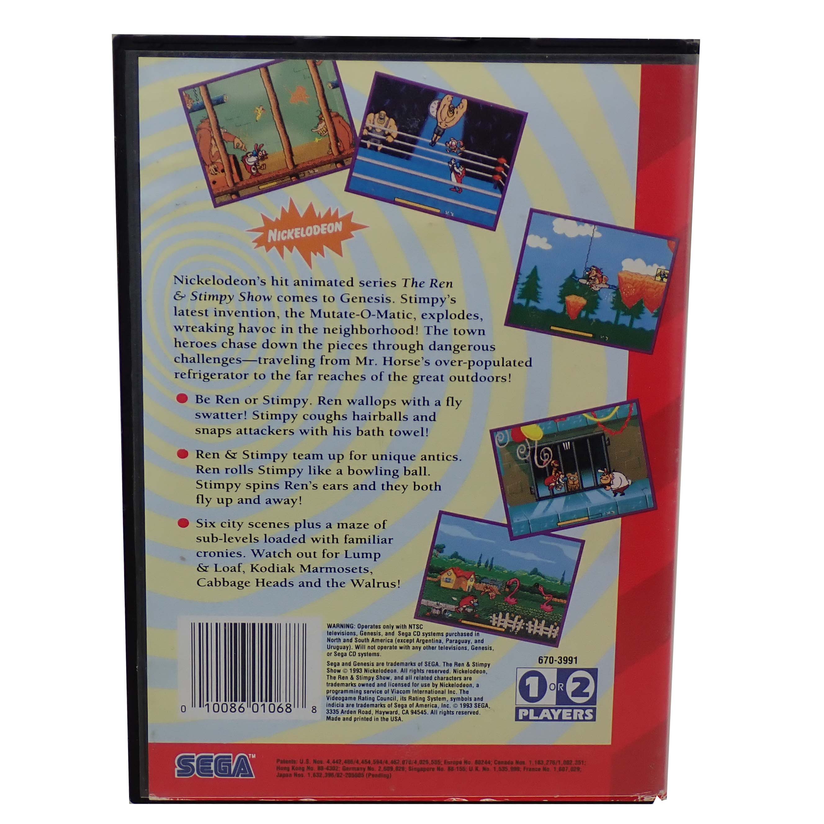 Ren & Stimpy: Stimpy's Invention - Genesis
