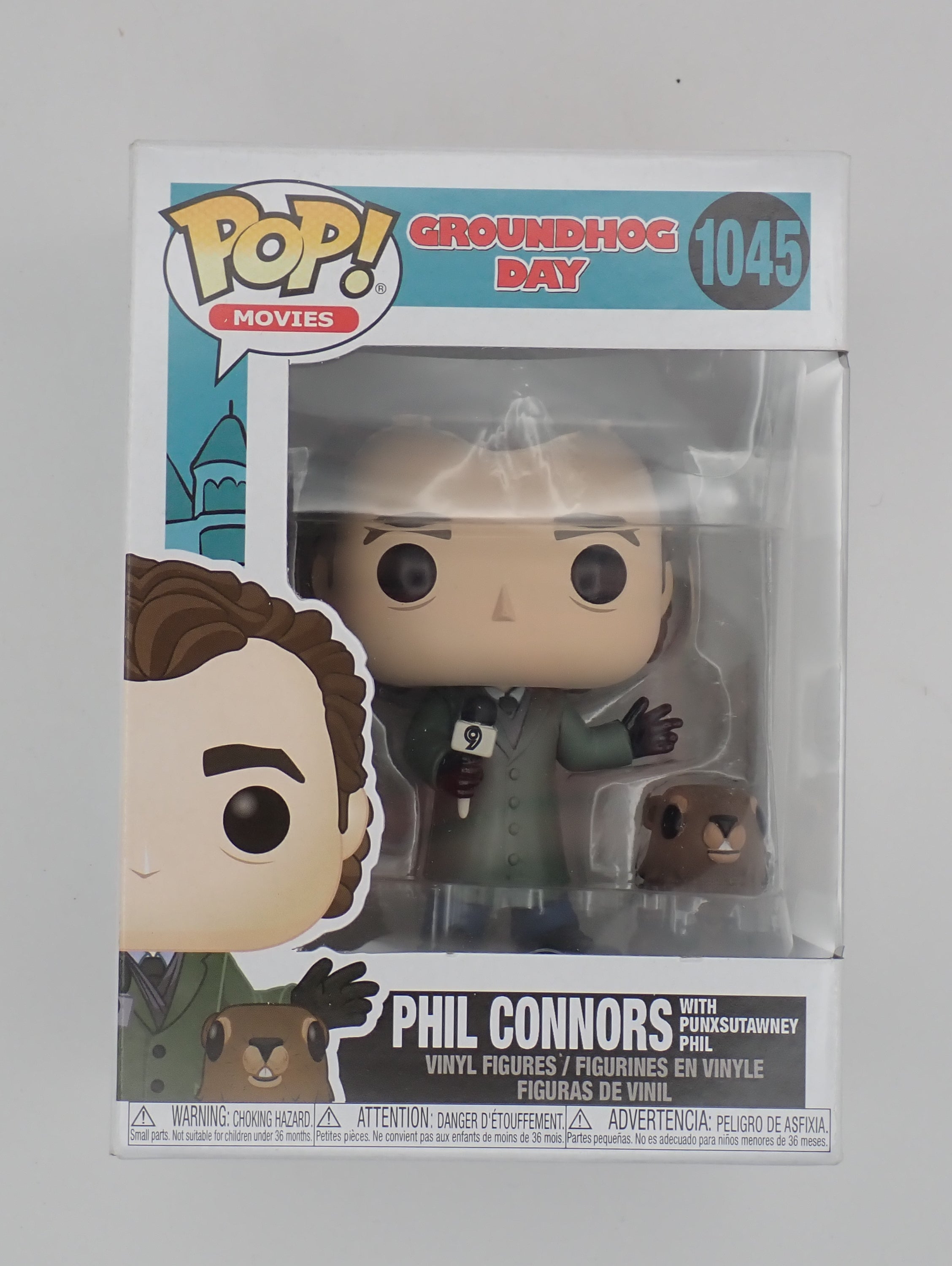 Phil Connors with Punxsutawney Phil - POP! #1045