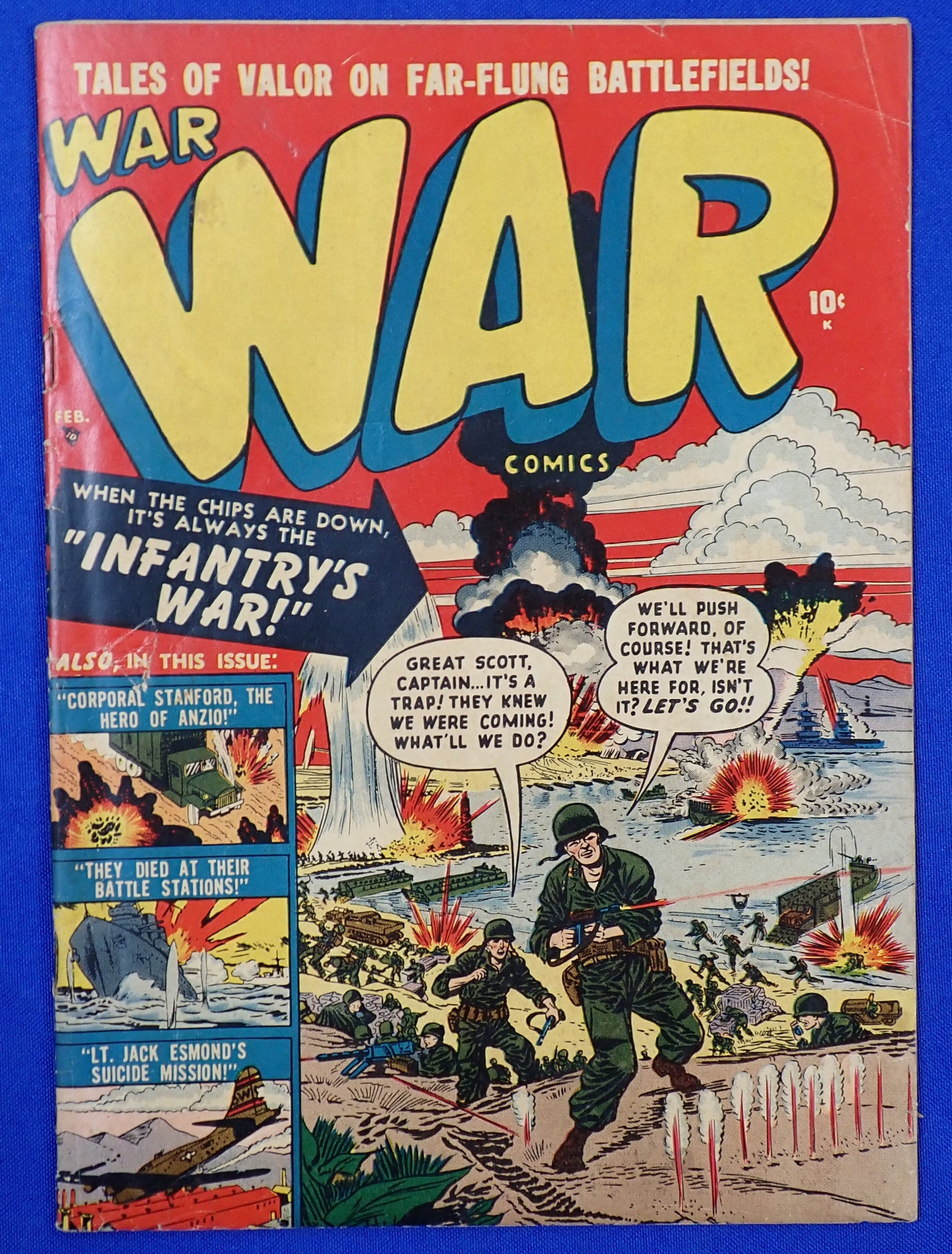 War Comics #2 (1951) - VG- (3.5)