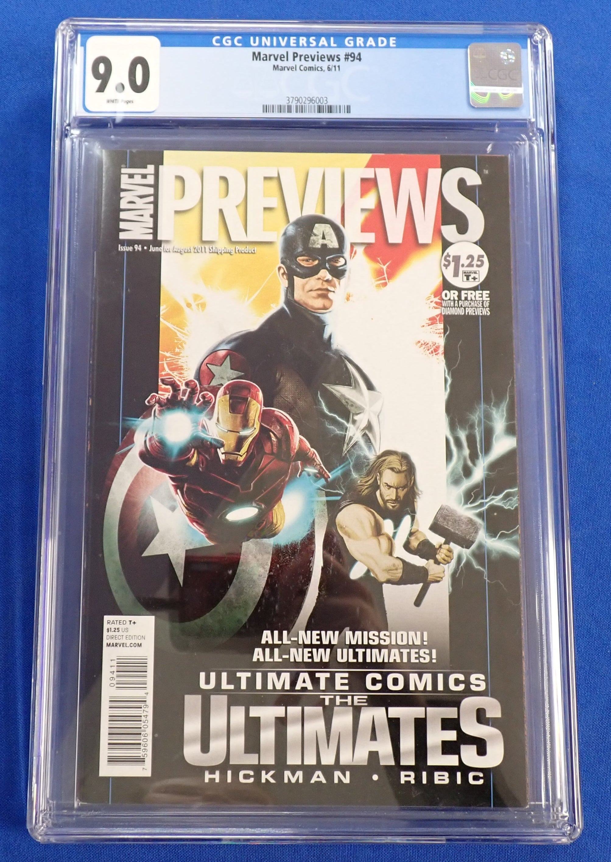 Marvel Previews #94 (2011) - CGC 9.0 - Miles Morales