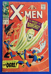 X-Men #28 (1967) - VG- (3.5) - 1st Banshee