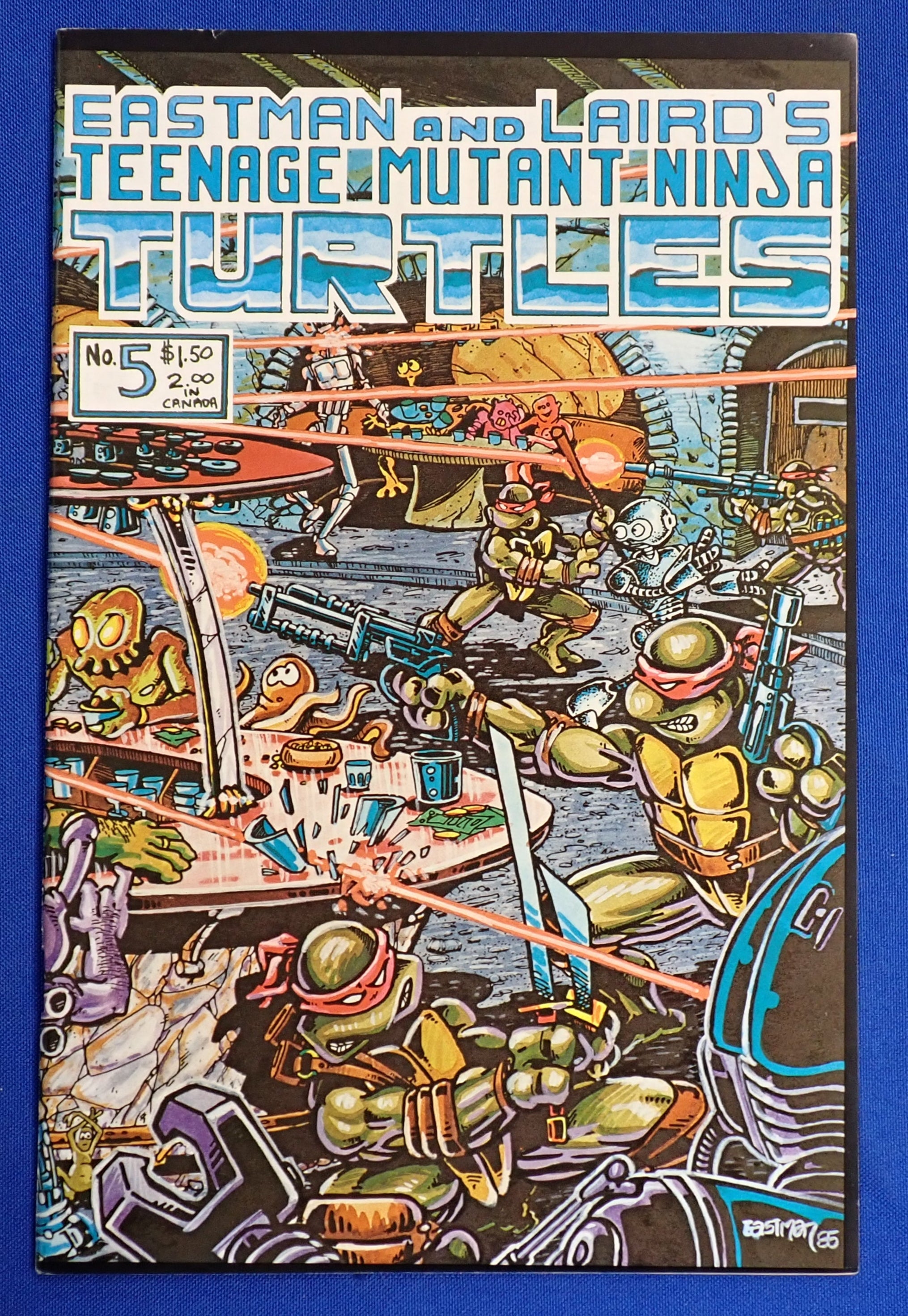 Teenage Mutant Ninja Turtles #5 (1985) - NM- (9.2)