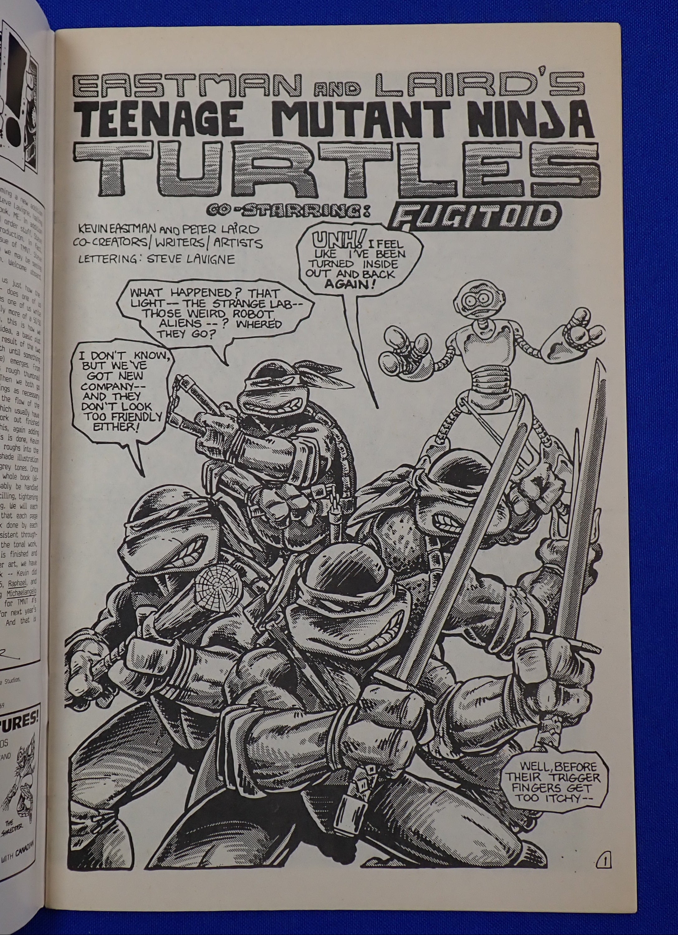 Teenage Mutant Ninja Turtles #5 (1985) - NM- (9.2)