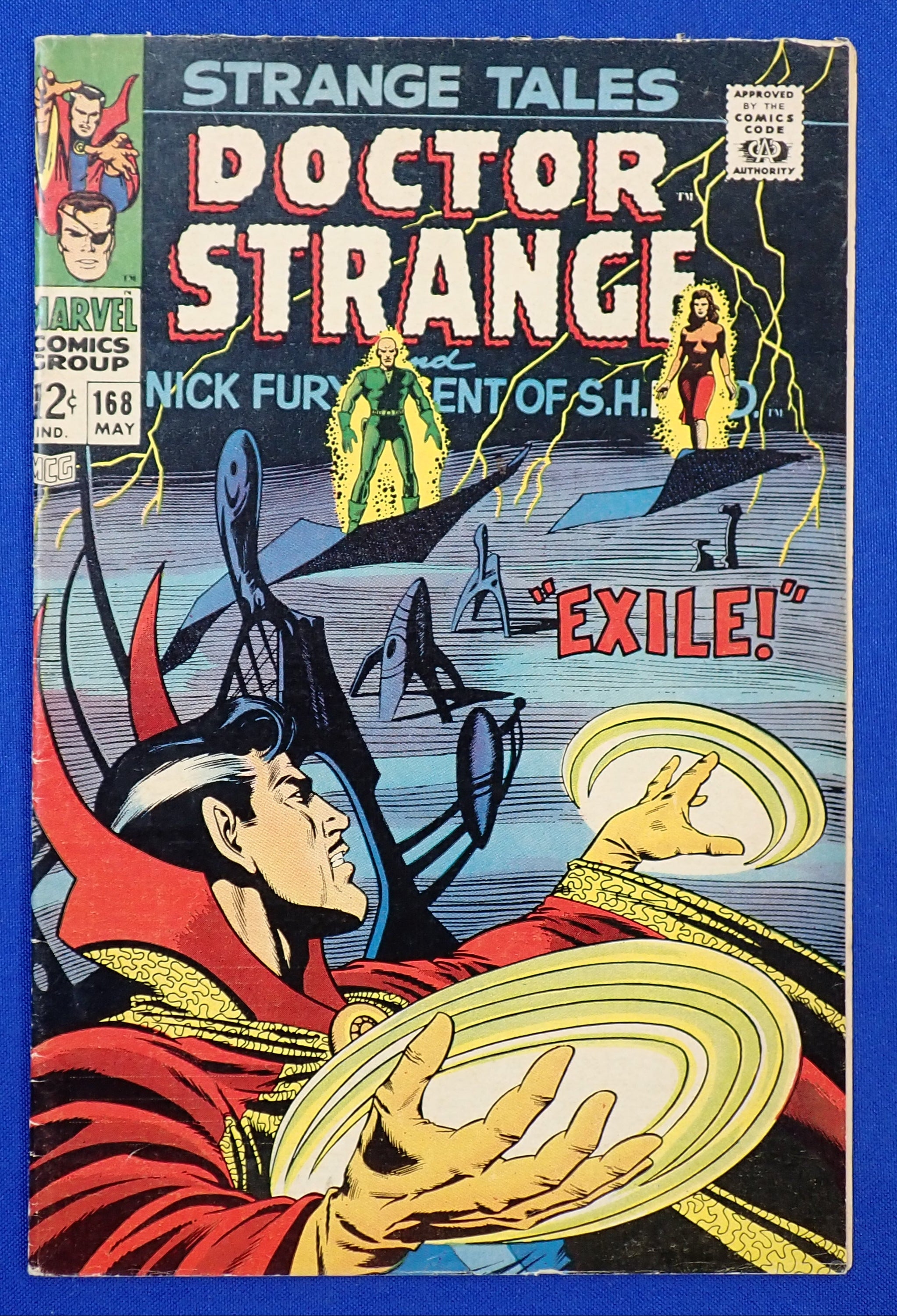 Strange Tales #168 (1968) - VG+ (4.5)