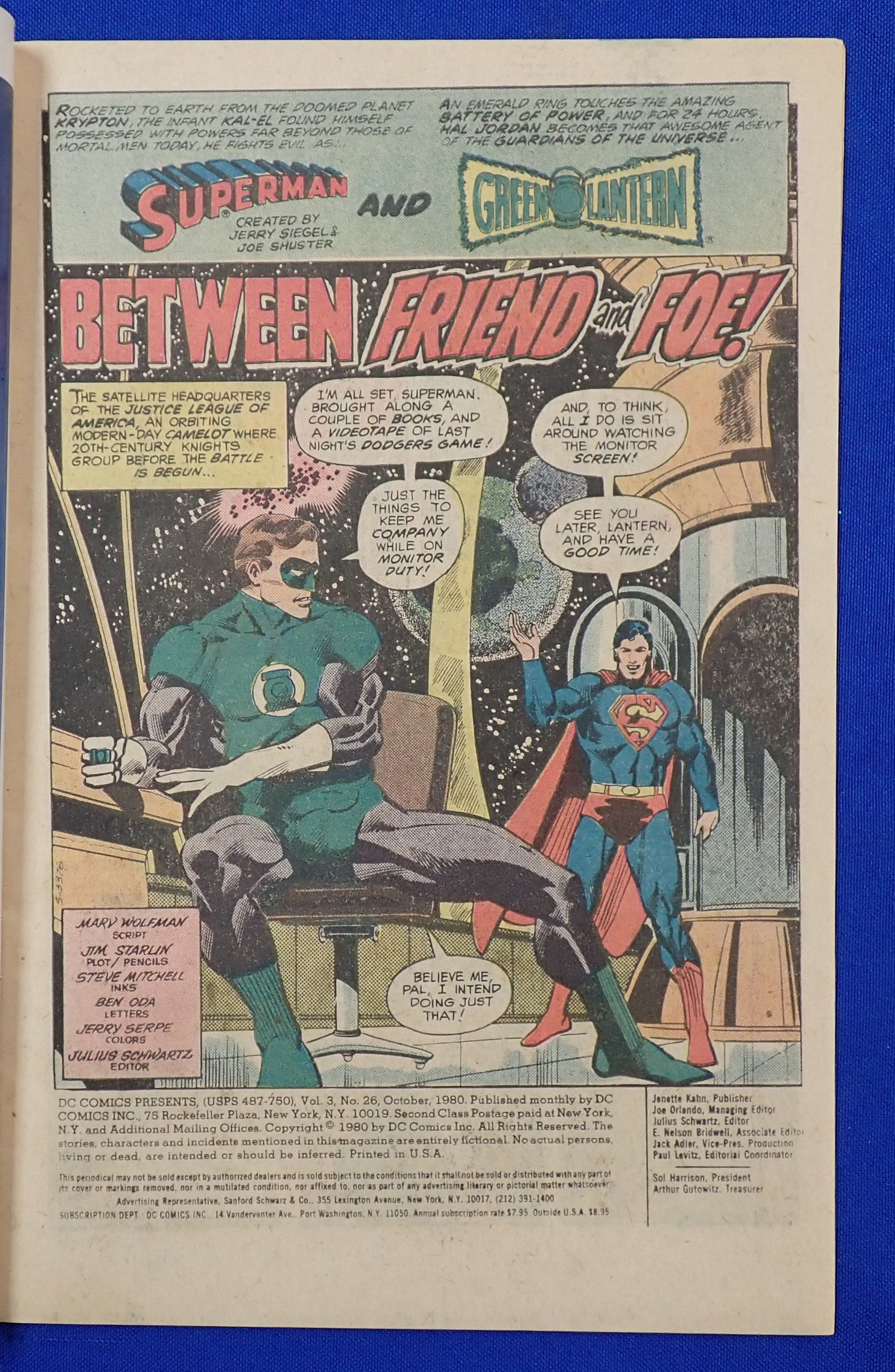 DC Comics Presents #26 (1980) - VG/FN (5.0) - 1st New Teen Titans