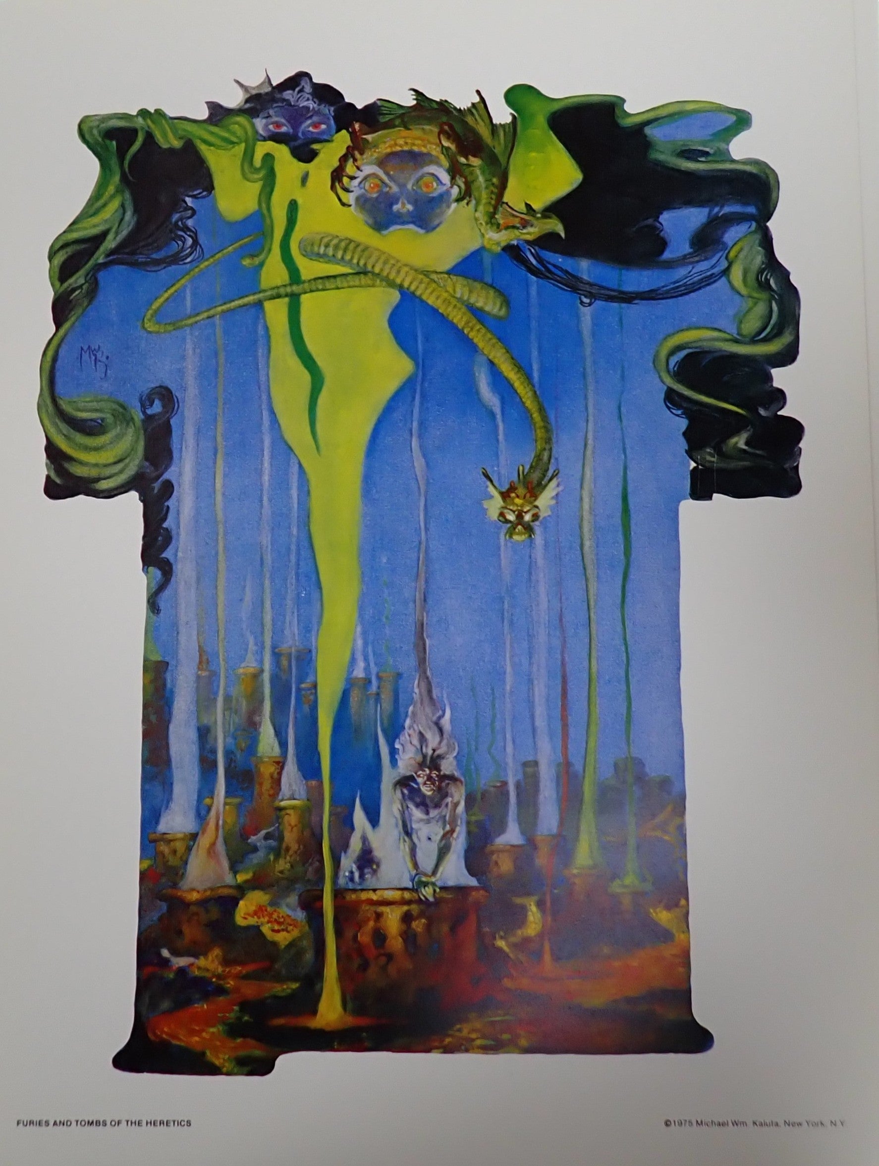 Micheal WM Kalute: Dante's Inferno - Art Print Portfolio