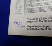 The Street Enterprises Benefit Portfolio (1975) - Art Portfolio