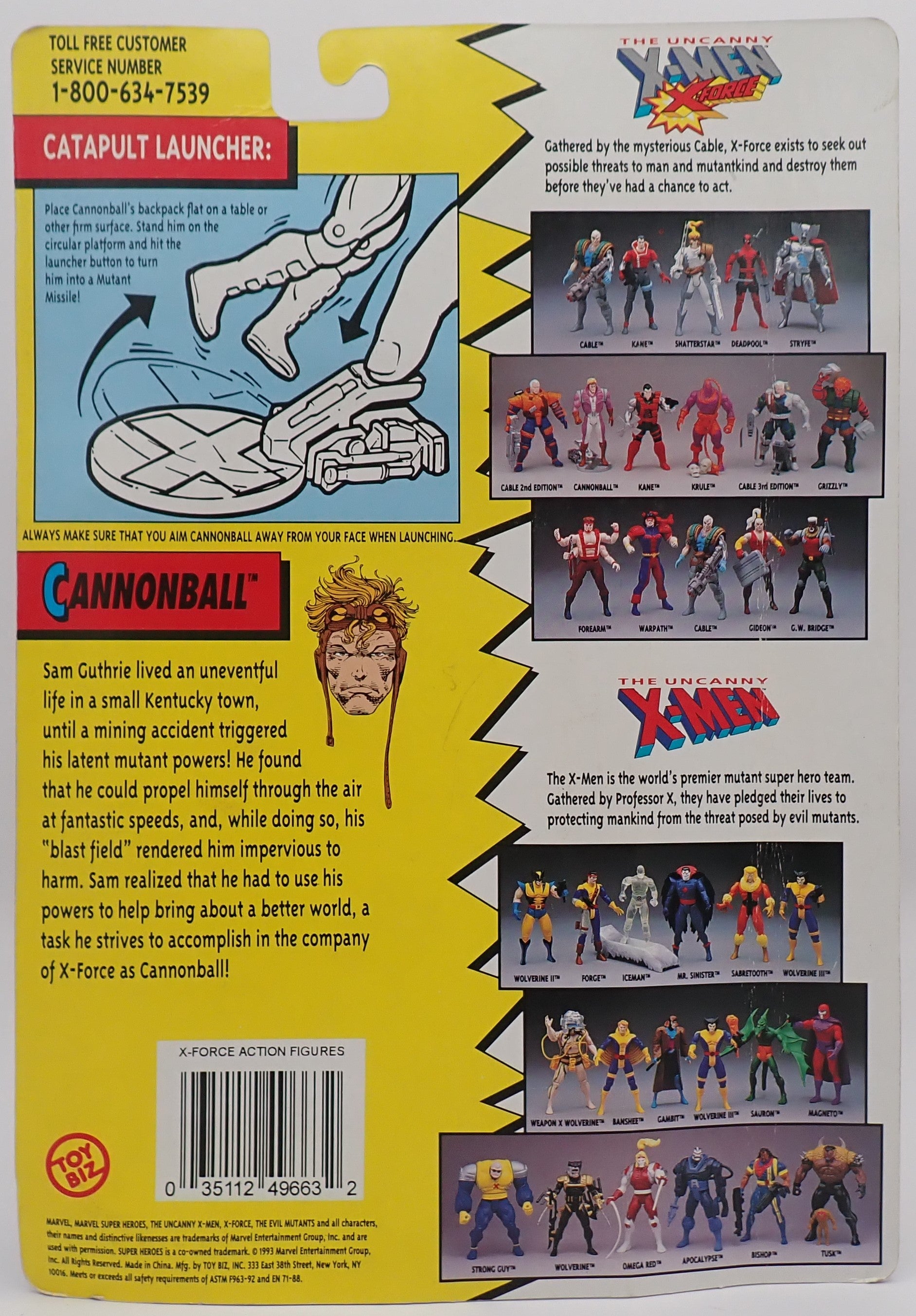 X-Force: ERROR! Cable in Cannonball Packaging