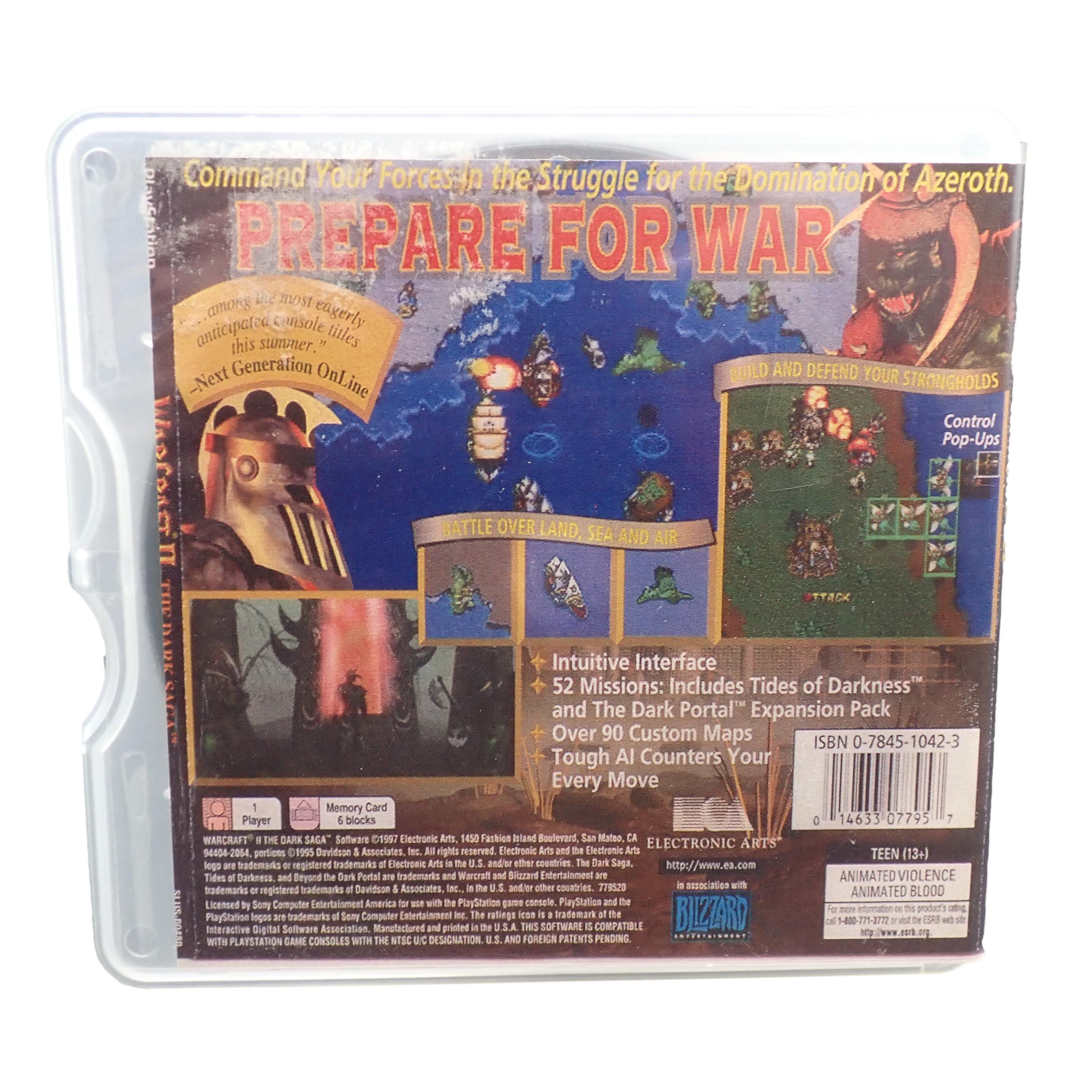 Warcraft II the Dark Saga - PS1