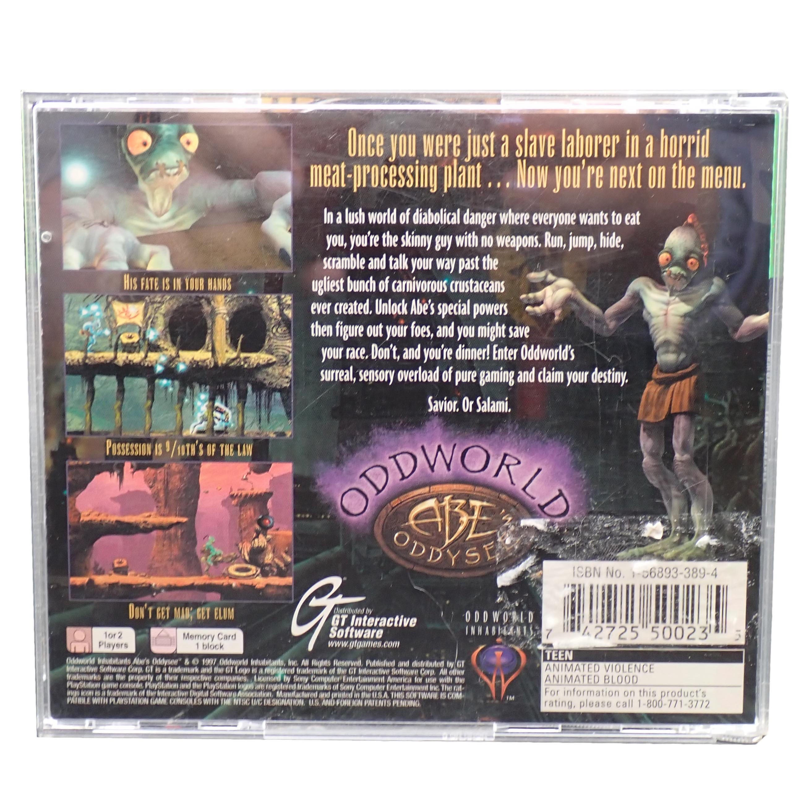 Oddworld Playstation (Greatest Hits) - PS1