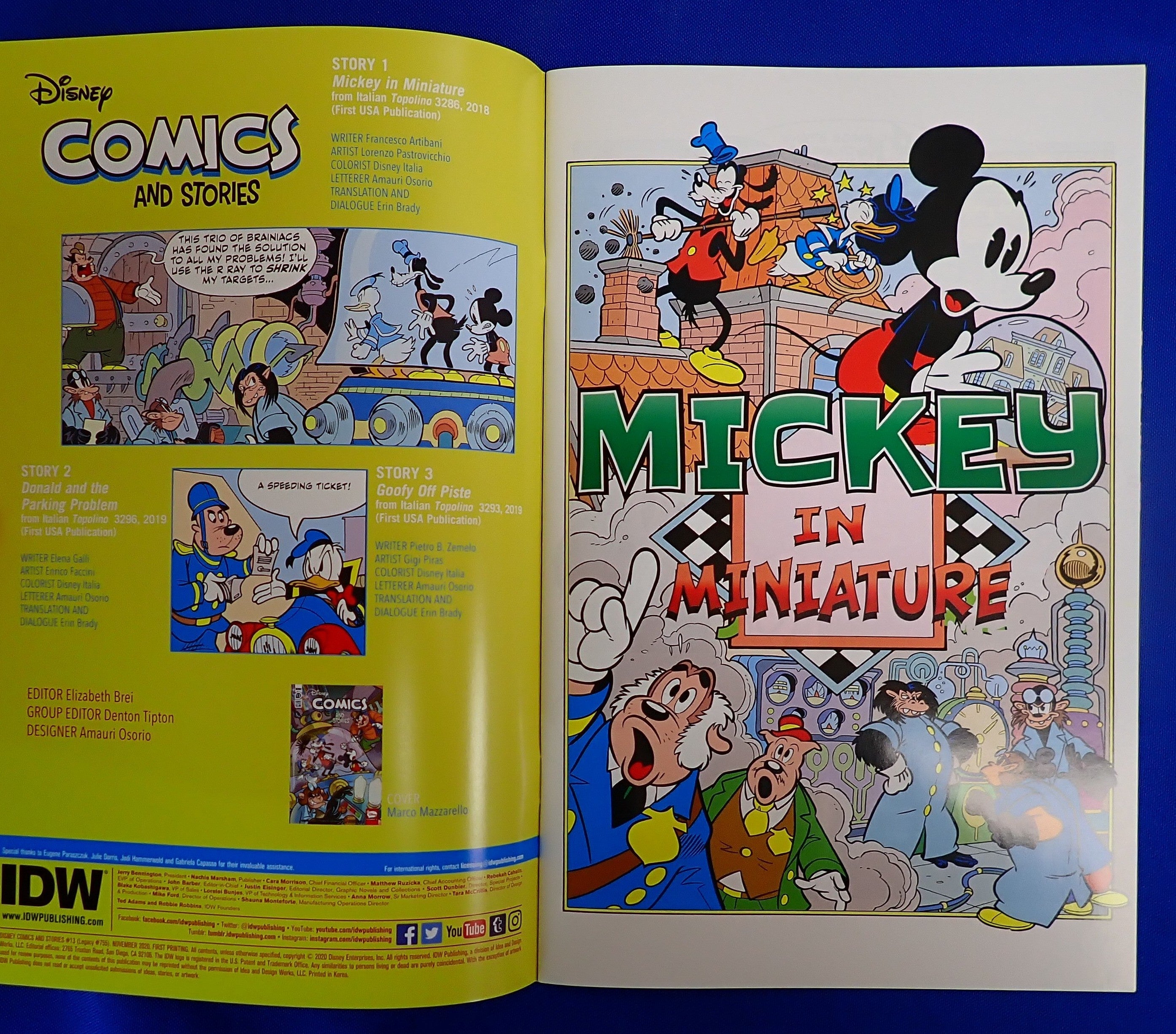 Disney Comics and Stories #13 (2016) - NM+ - (9.4+) - Store Exclusive (o/ of 2500) w/ COA