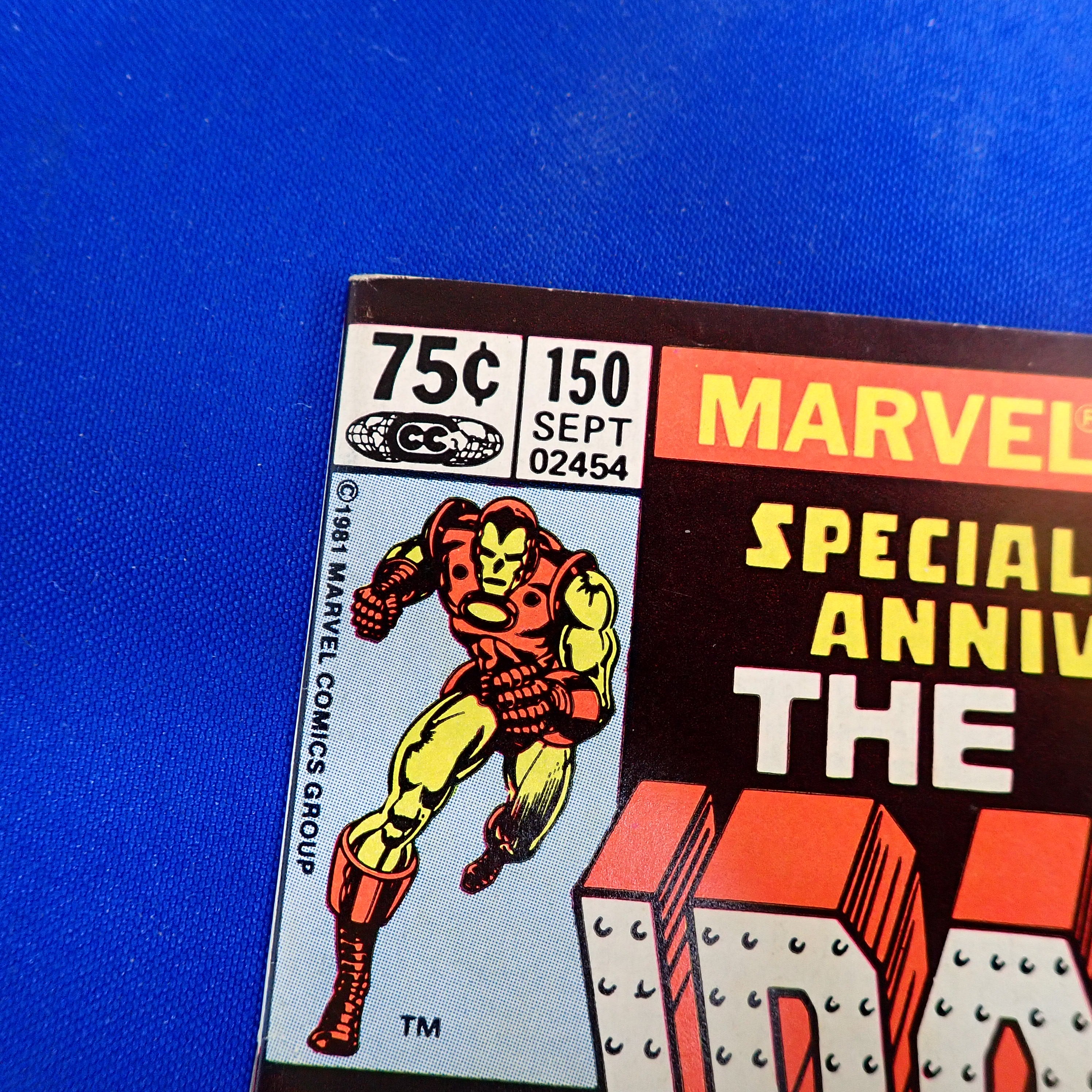 Iron Man #150 (1981) - FN/VF- (7.0-7.5) - Iron Man V. Doctor Doom