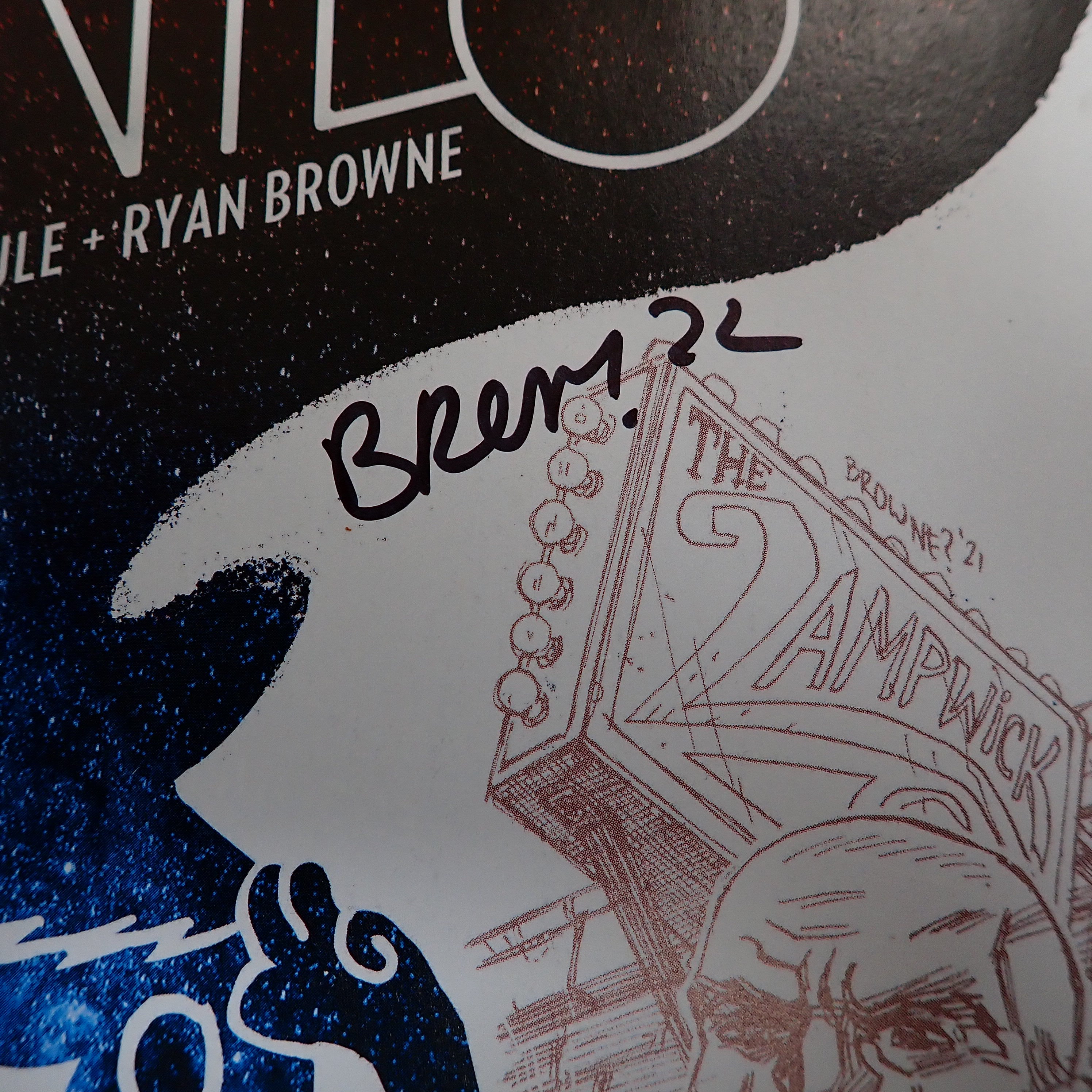 Eight Billion Genies #1 (2022) - NM+ - (9.4+) - Signed by Charles Soule & Ryan Browne (No COA)