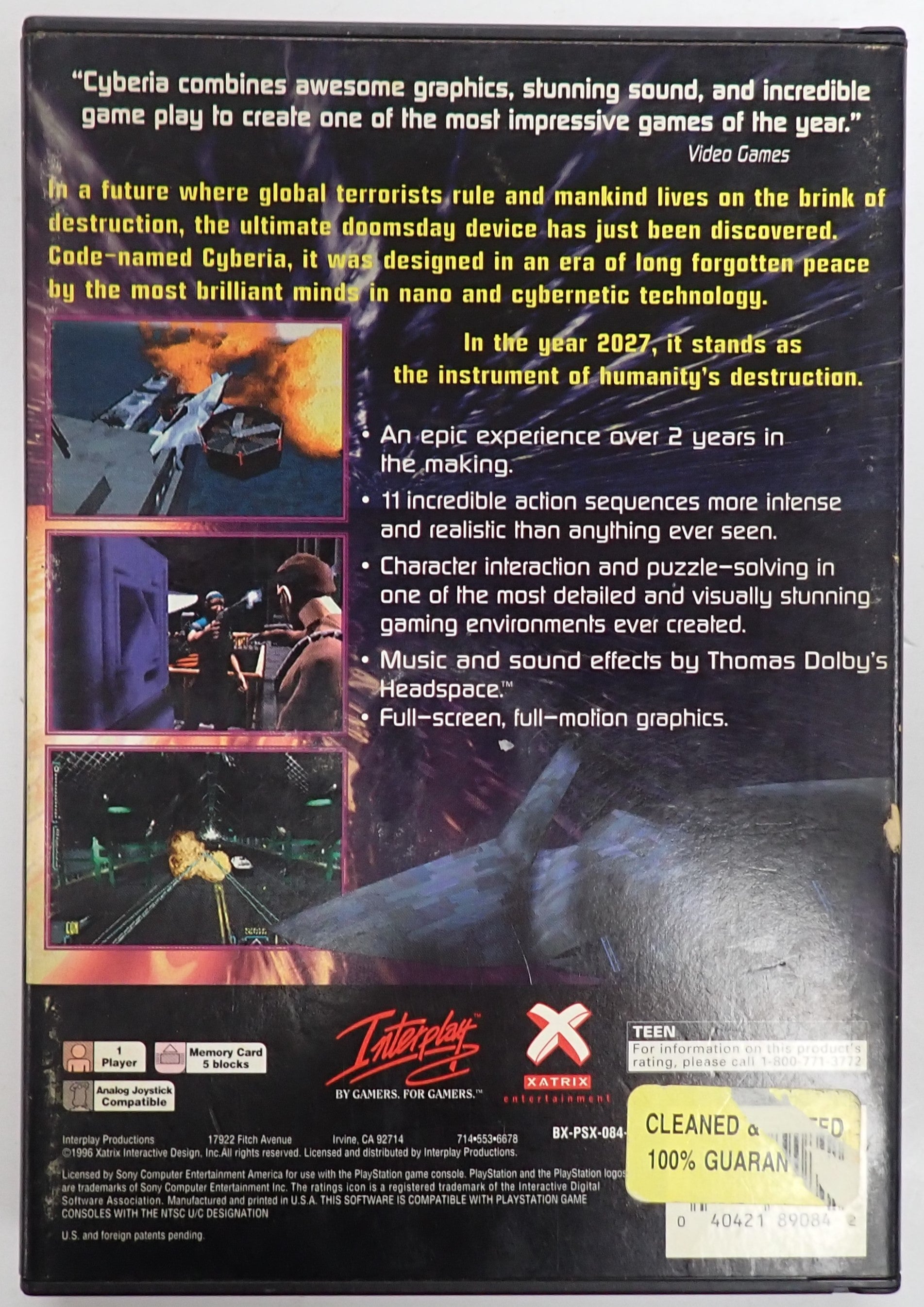 Cyberia - PlayStation