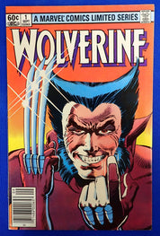 Wolverine #1-4 Set (1982) - VF+/NM (8.0-9.0)