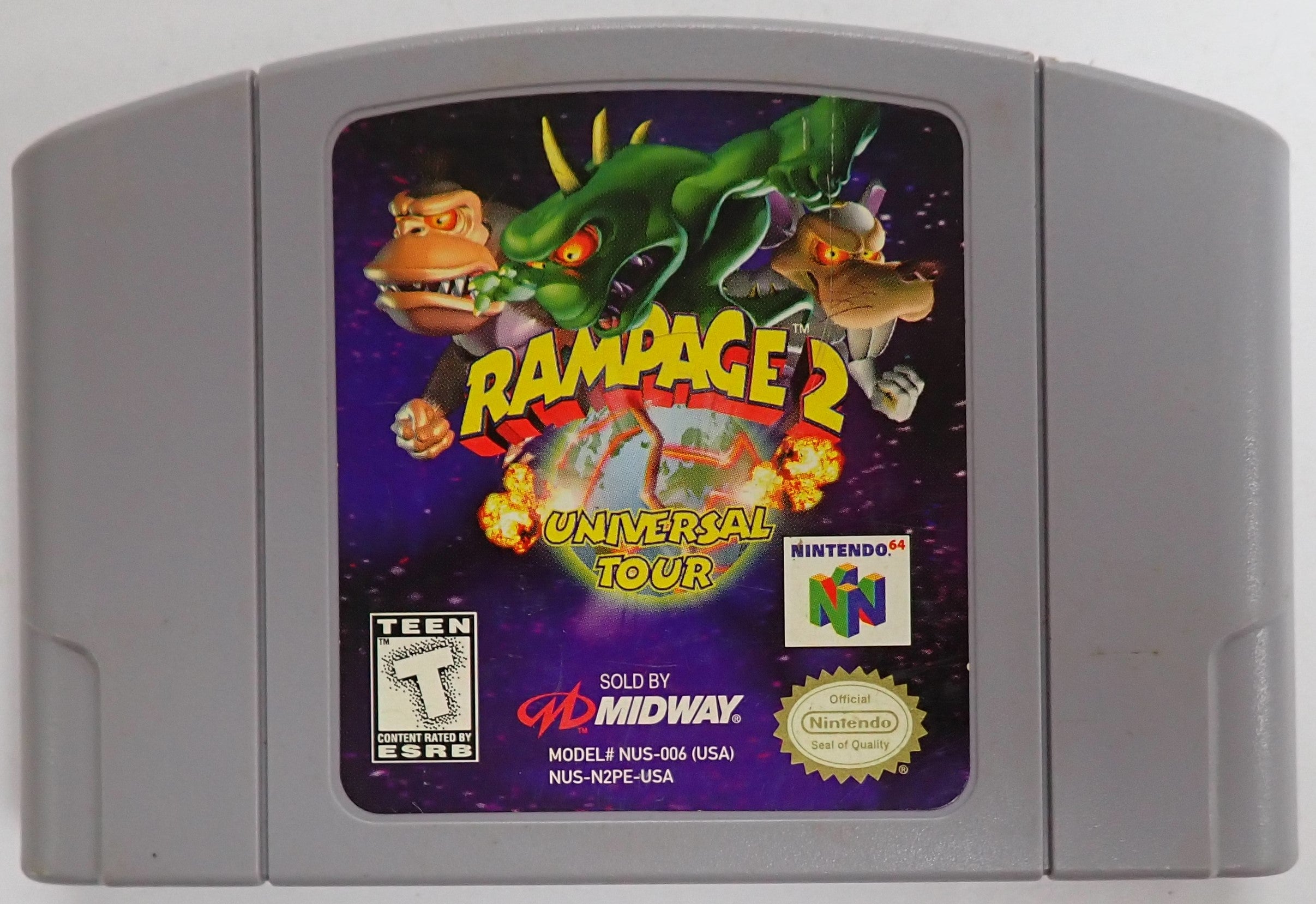 Rampage 2: Universal Tour - N64