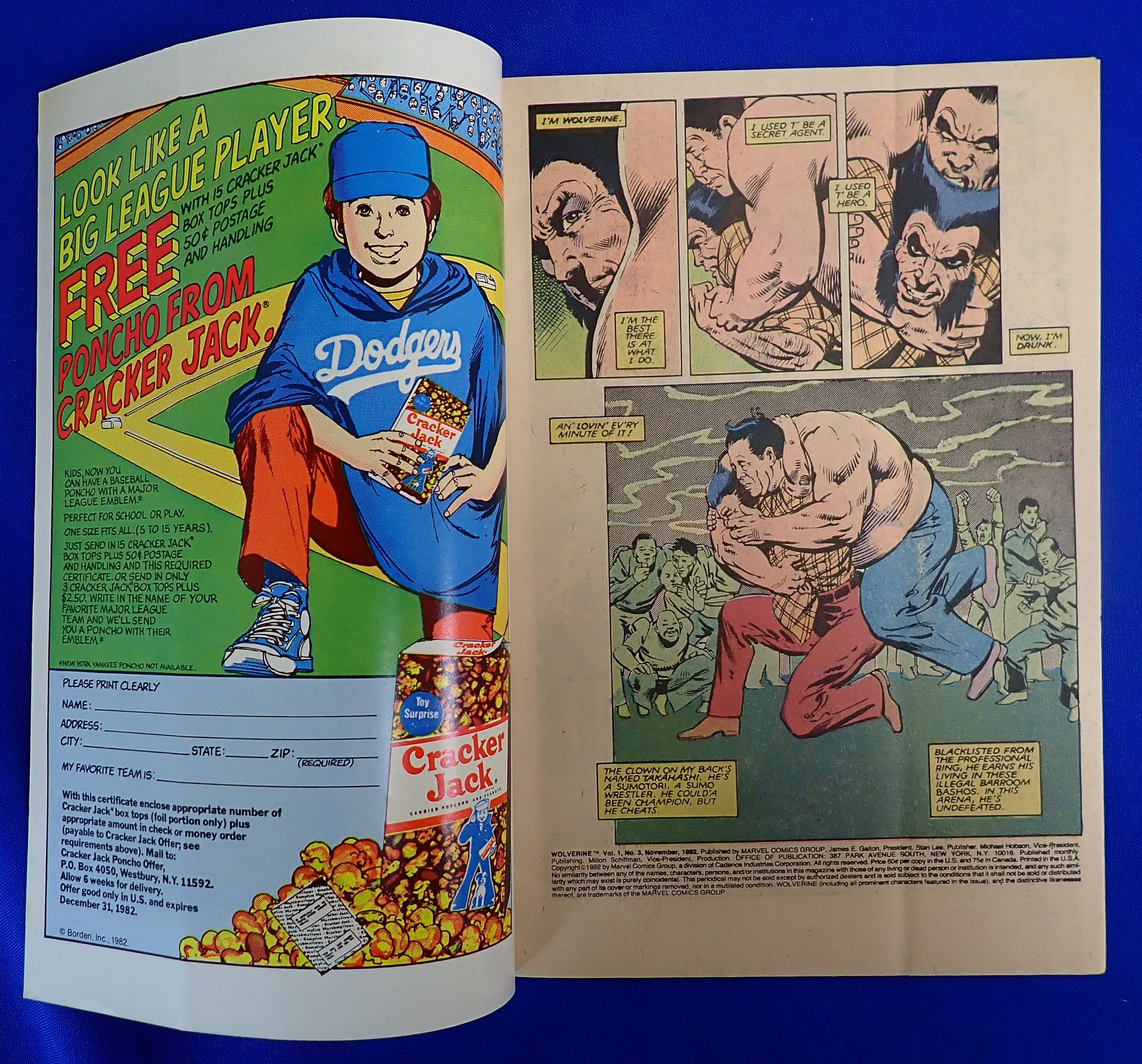 Wolverine #1-4 Set (1982) - VF+/NM (8.0-9.0)