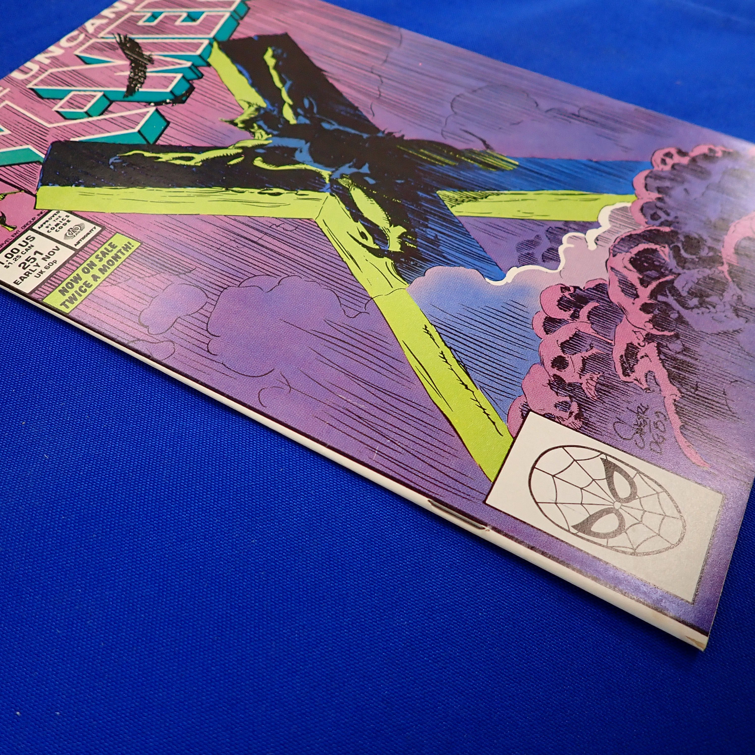 Uncanny X-Men #251 (1989) - VF (8.0) - Iconic Marc Silvestri Cover