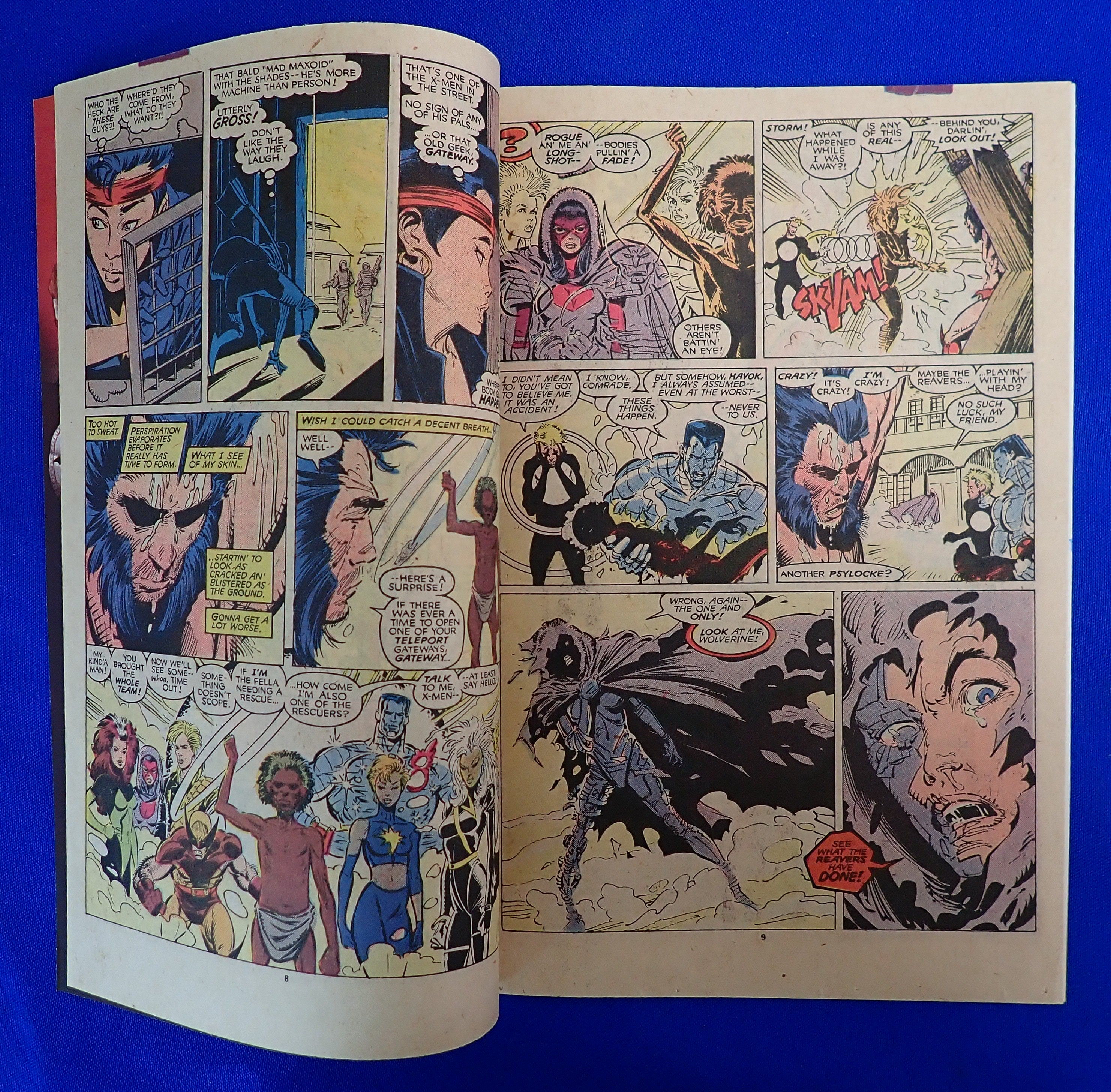 Uncanny X-Men #251 (1989) - VF (8.0) - Iconic Marc Silvestri Cover