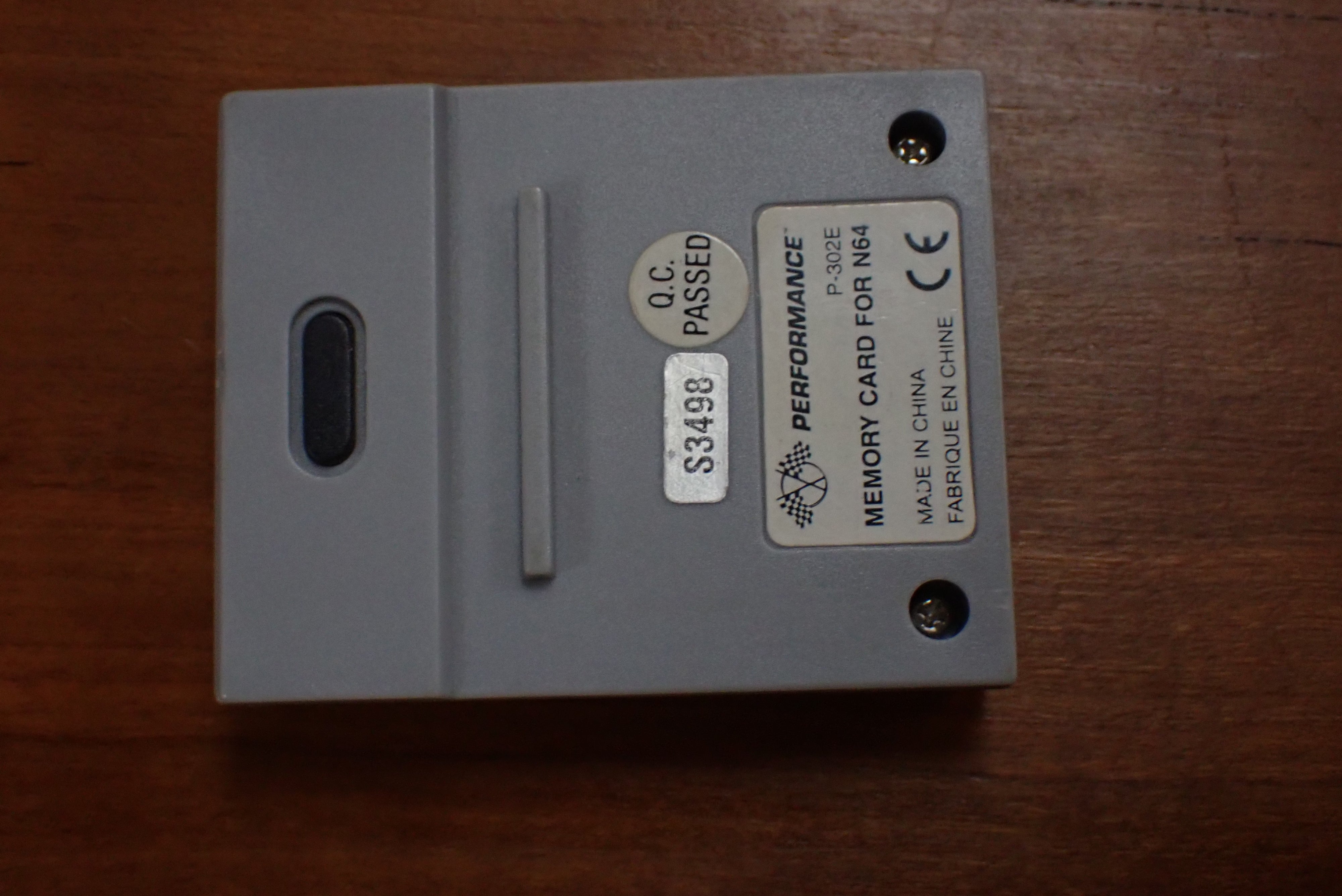 Performance N64 Memory Card