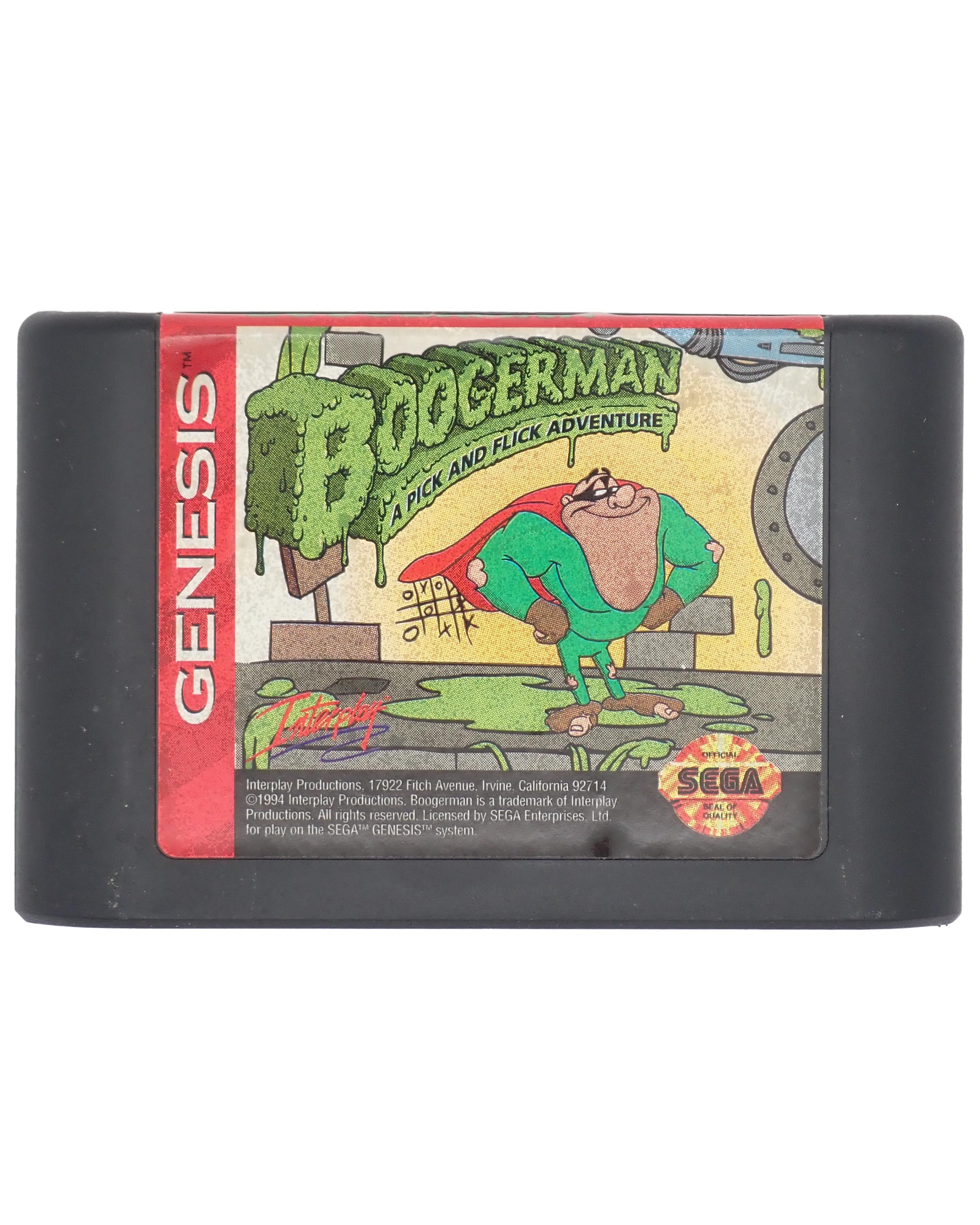 Boogerman A Pick and Flick Adventure - Genesis