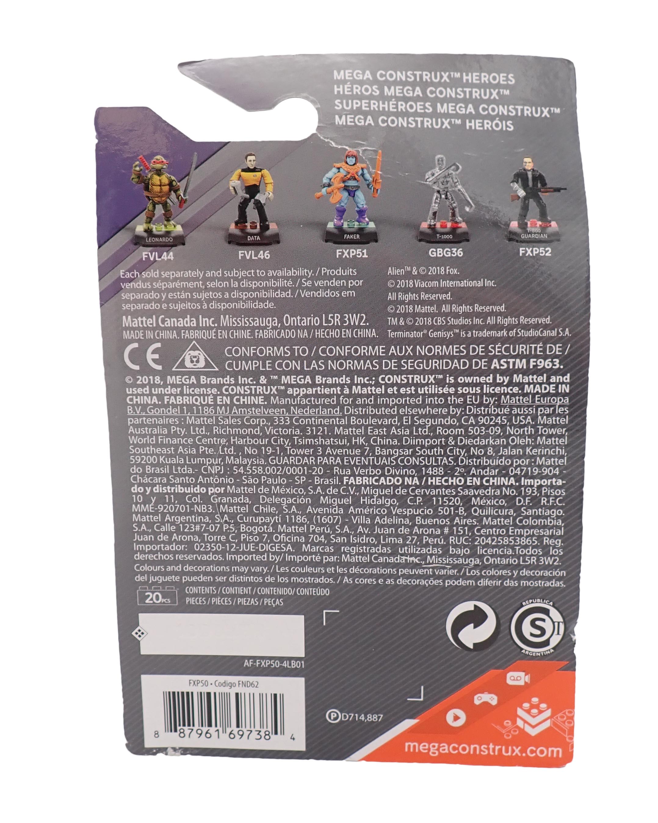 Aliens Xenomorph Figure - Mega Construx