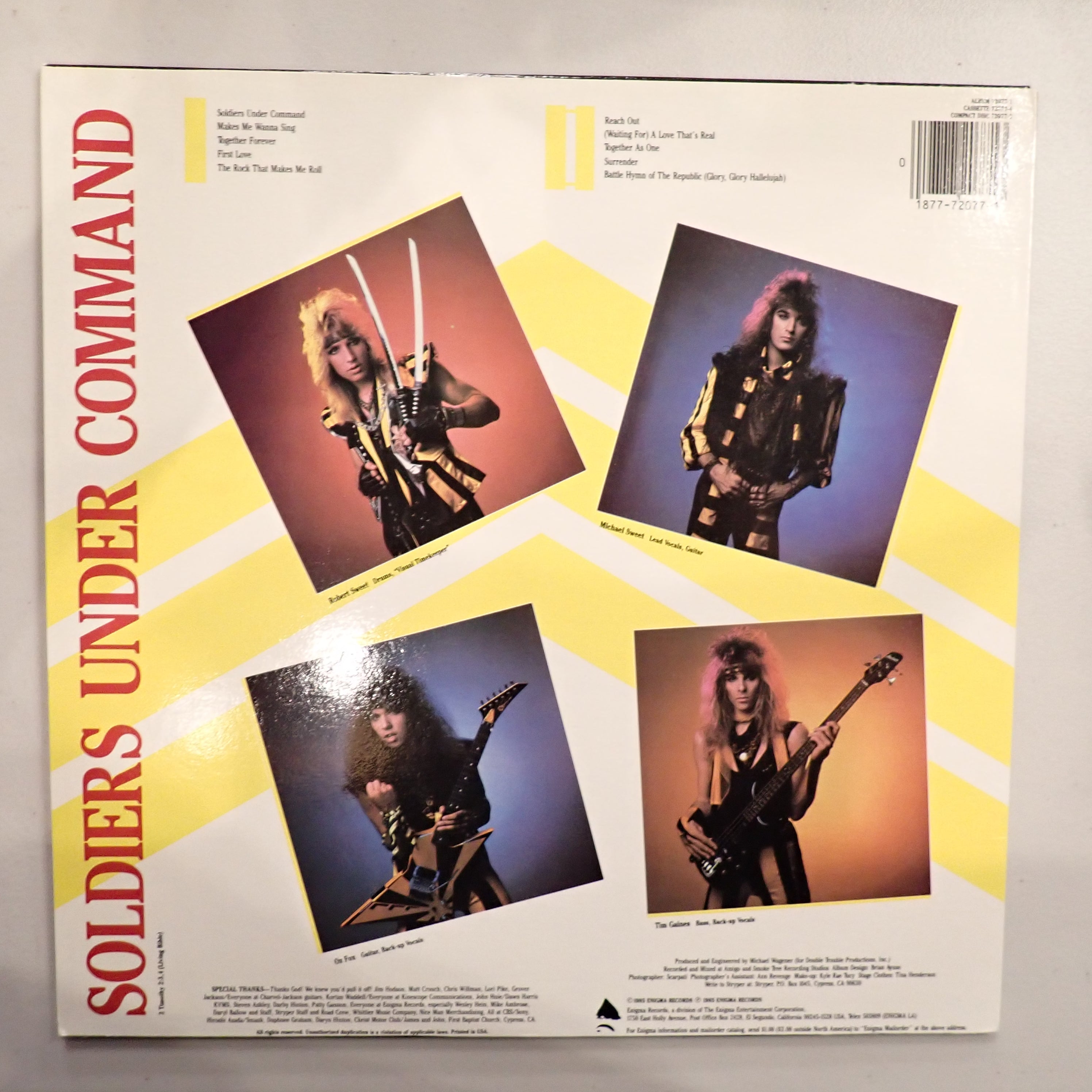 Stryper - Soldiers Under Command