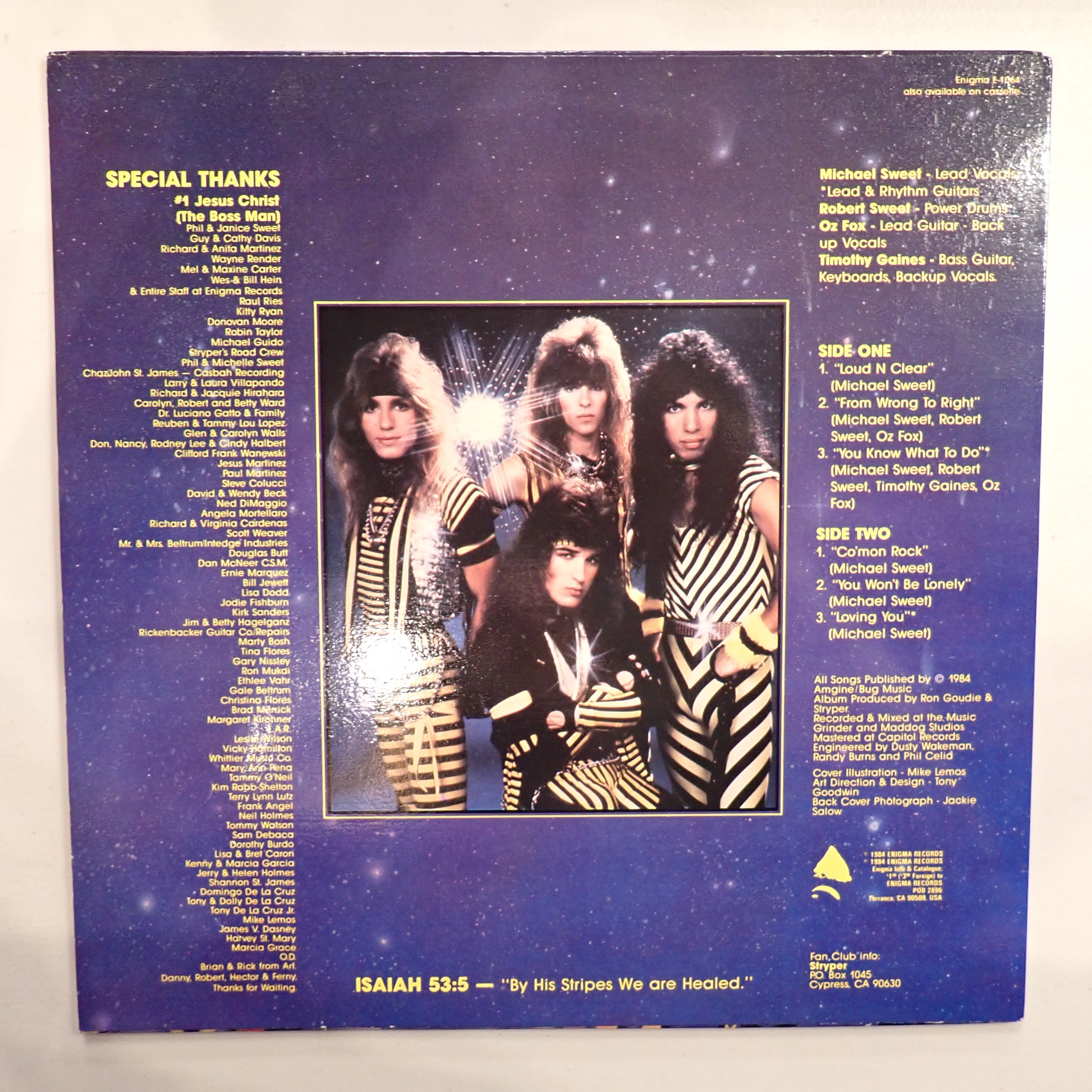 Stryper - The Yellow And Black Attack