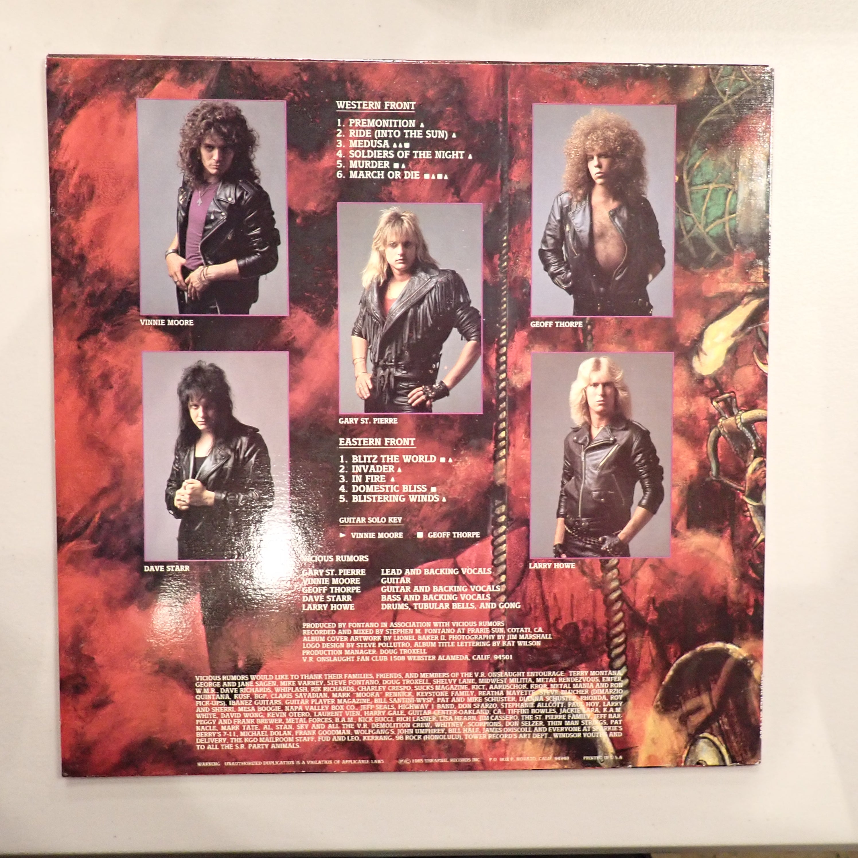 Vicious Rumors - Soldiers Of The Night