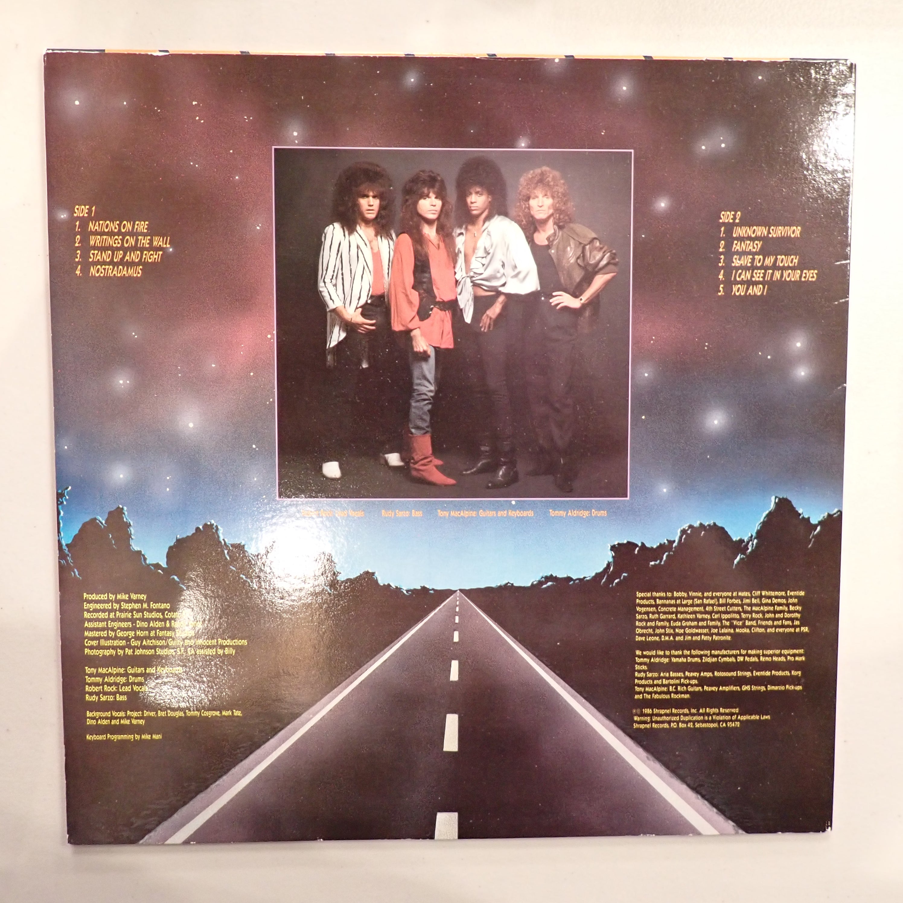 Macalpine-Aldridge-Rock-Sarzo - Project: Driver