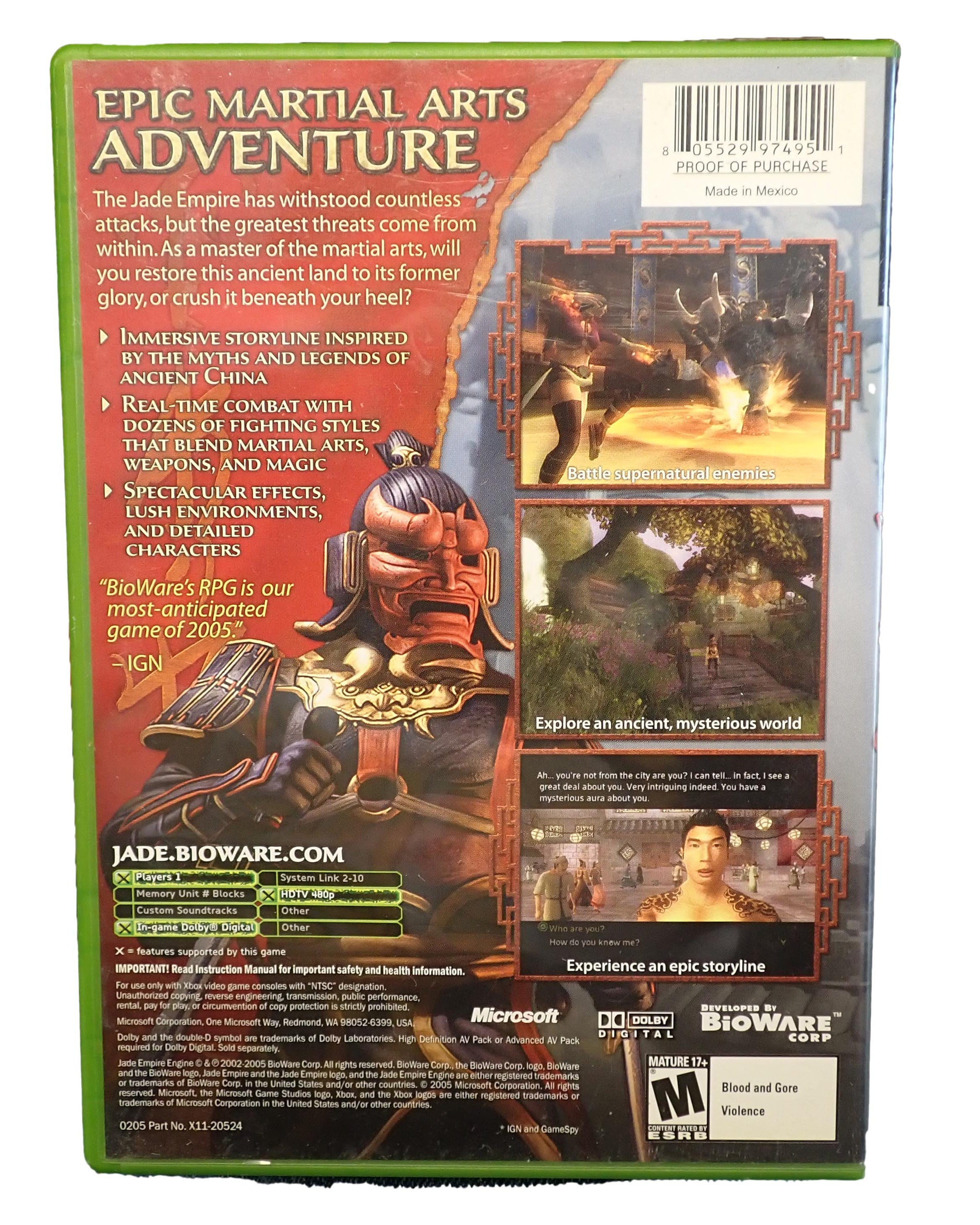 Jade Empire - Xbox