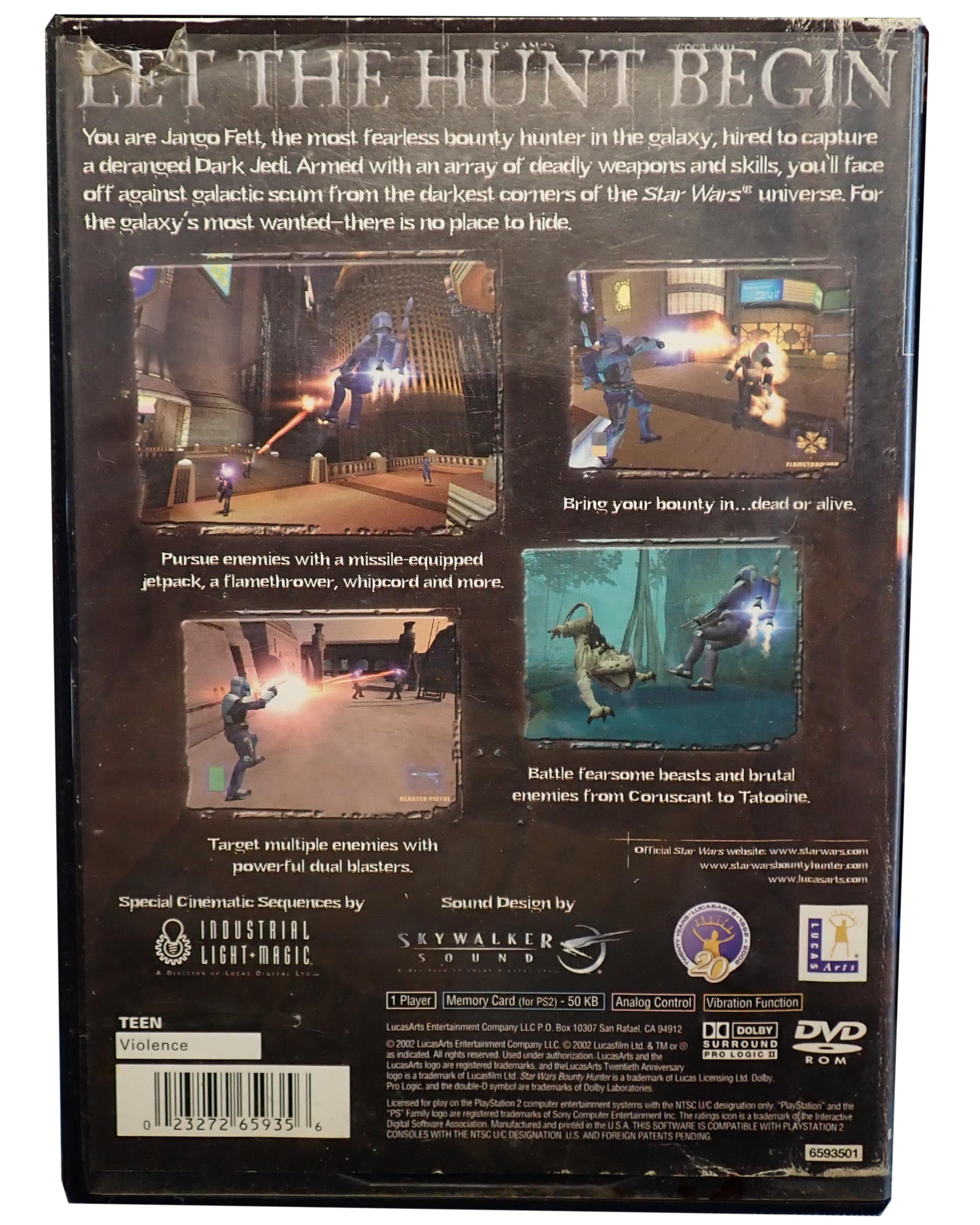 Star Wars Bounty Hunter - PS2