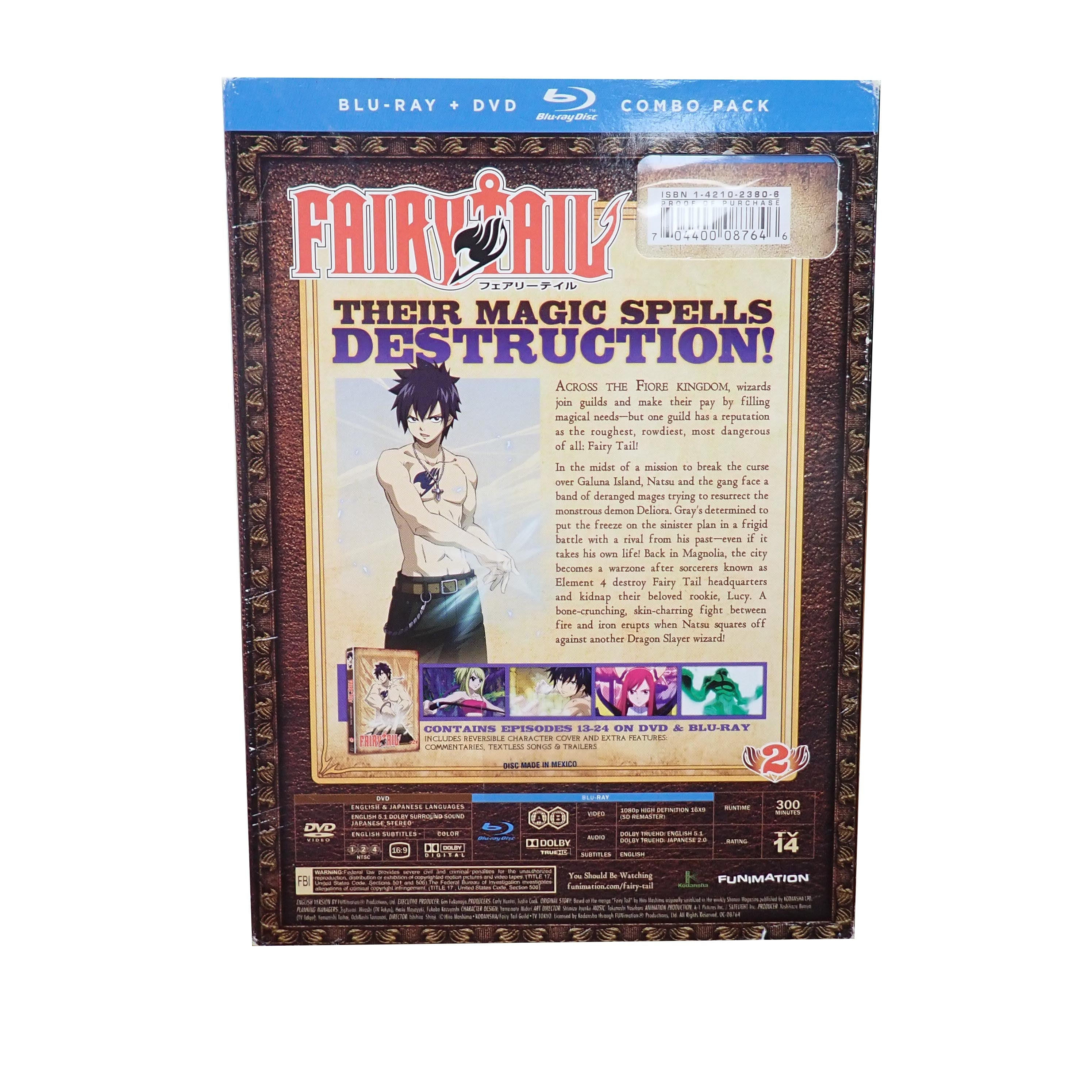 Fairytail Part 2 - [Blu-Ray & DVD]