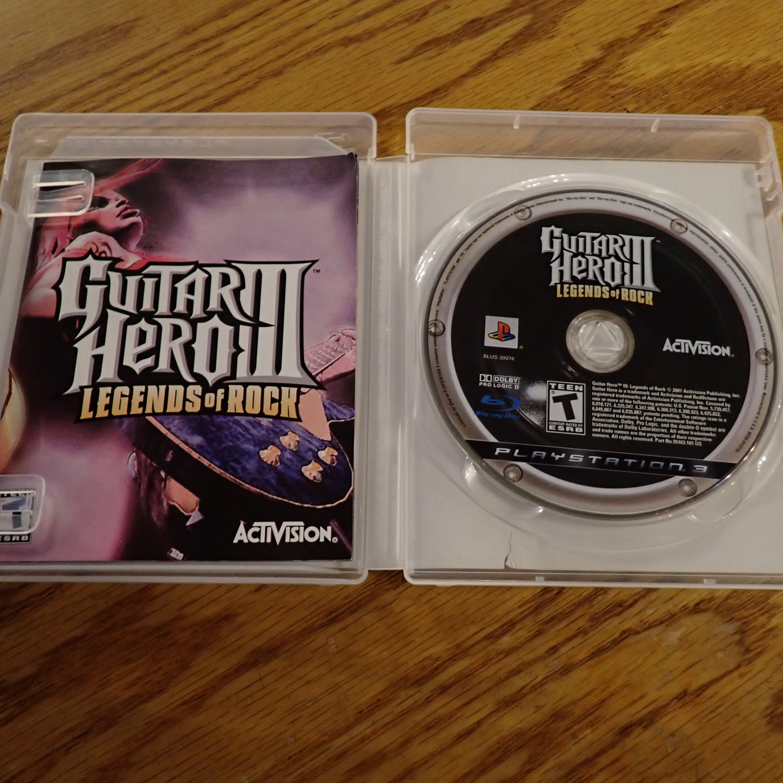 Guitar Hero III: Legends of Rock - PS3