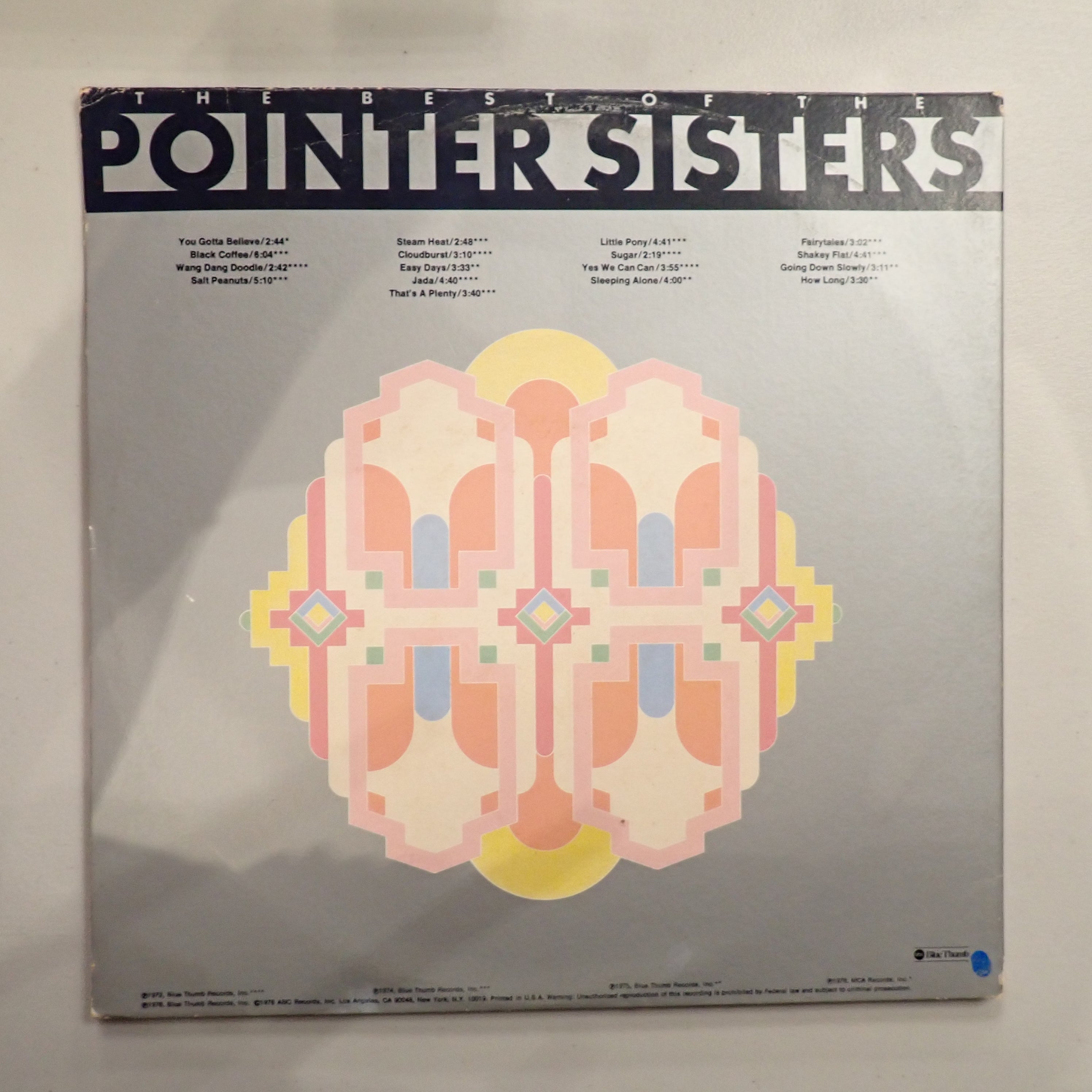 Pointer Sisters - The Best Of The Pointer Sisters