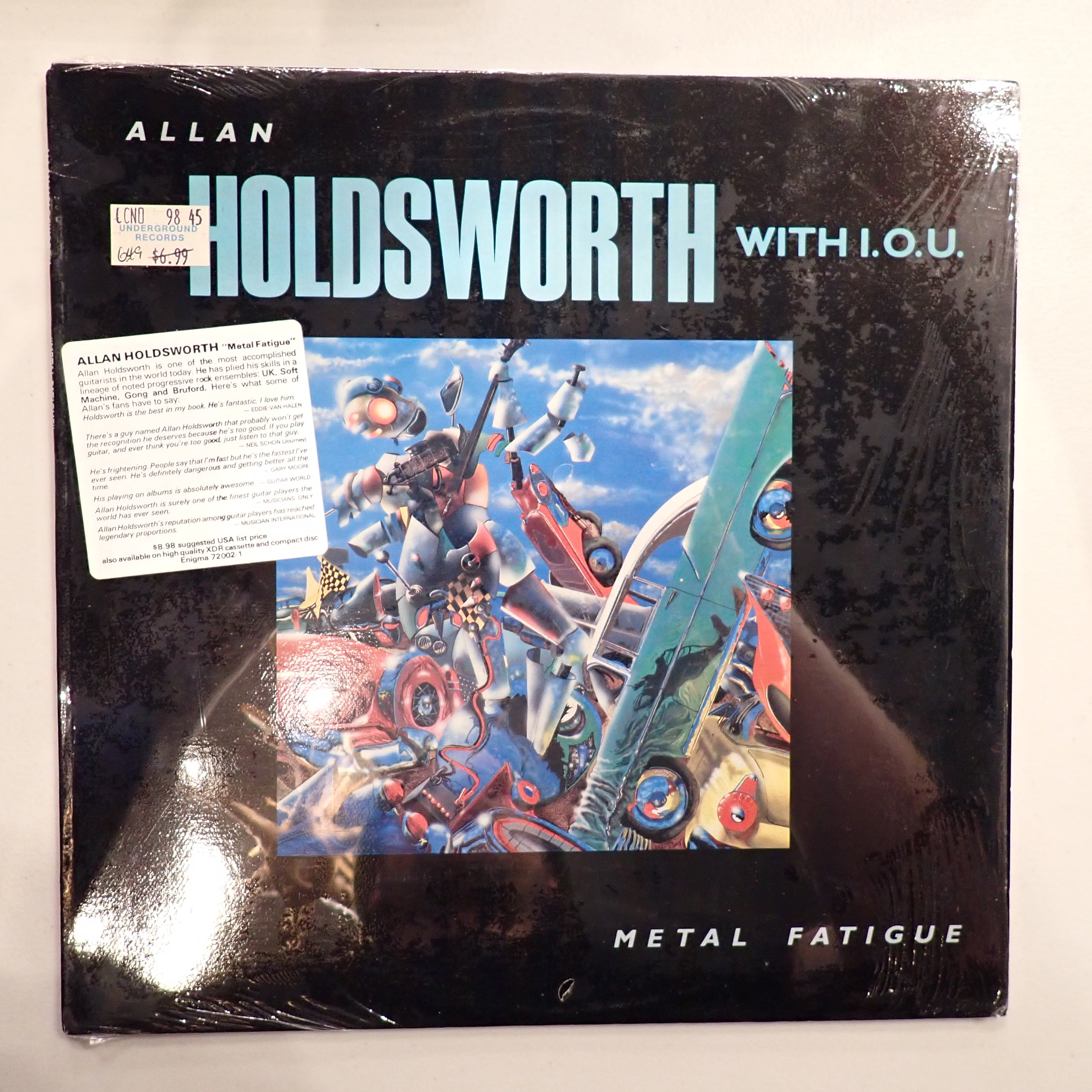 Allan Holdsworth With I.O.U. - Metal Fatigue
