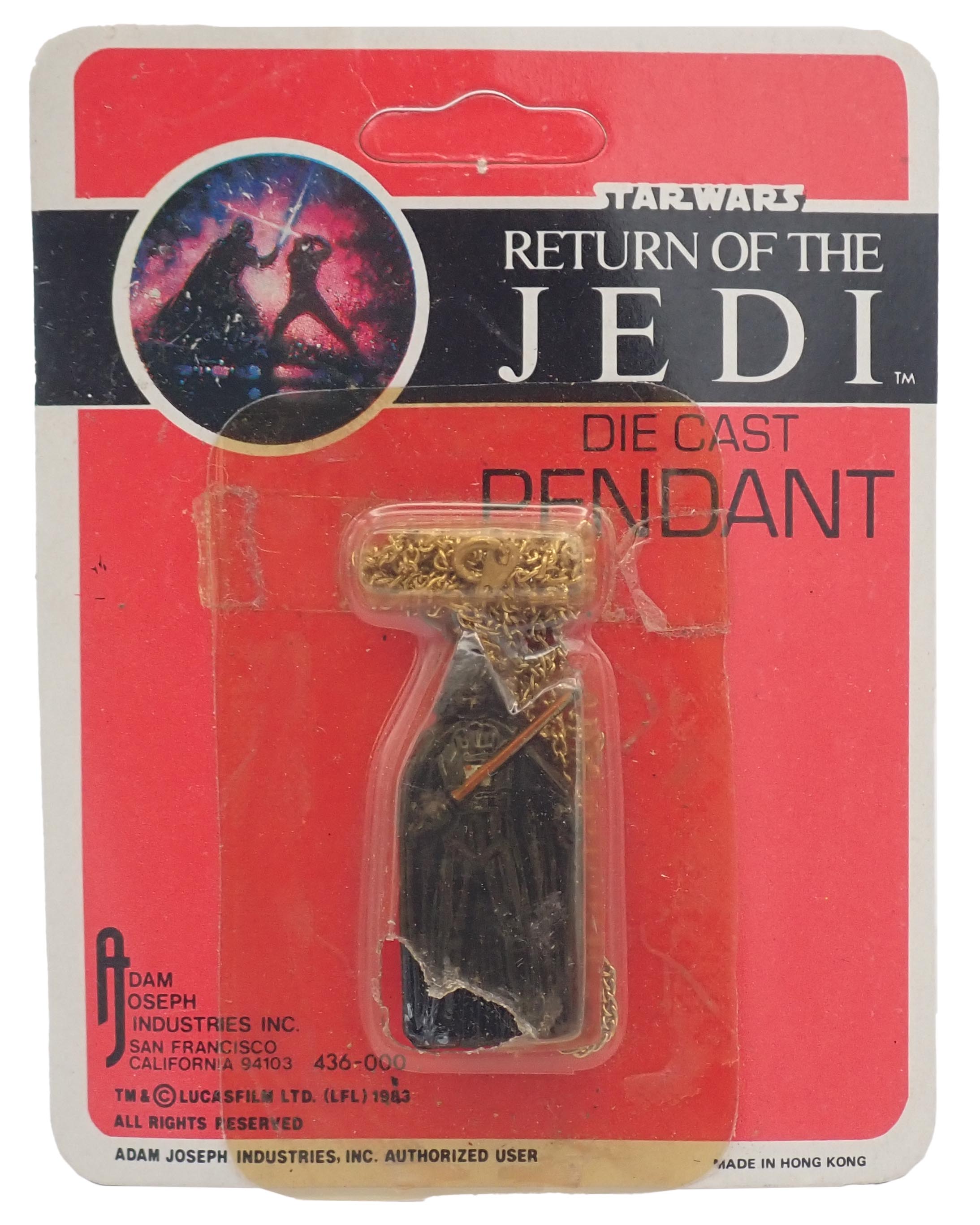Darth Vader - Return of the Jedi Die Cast Pendant