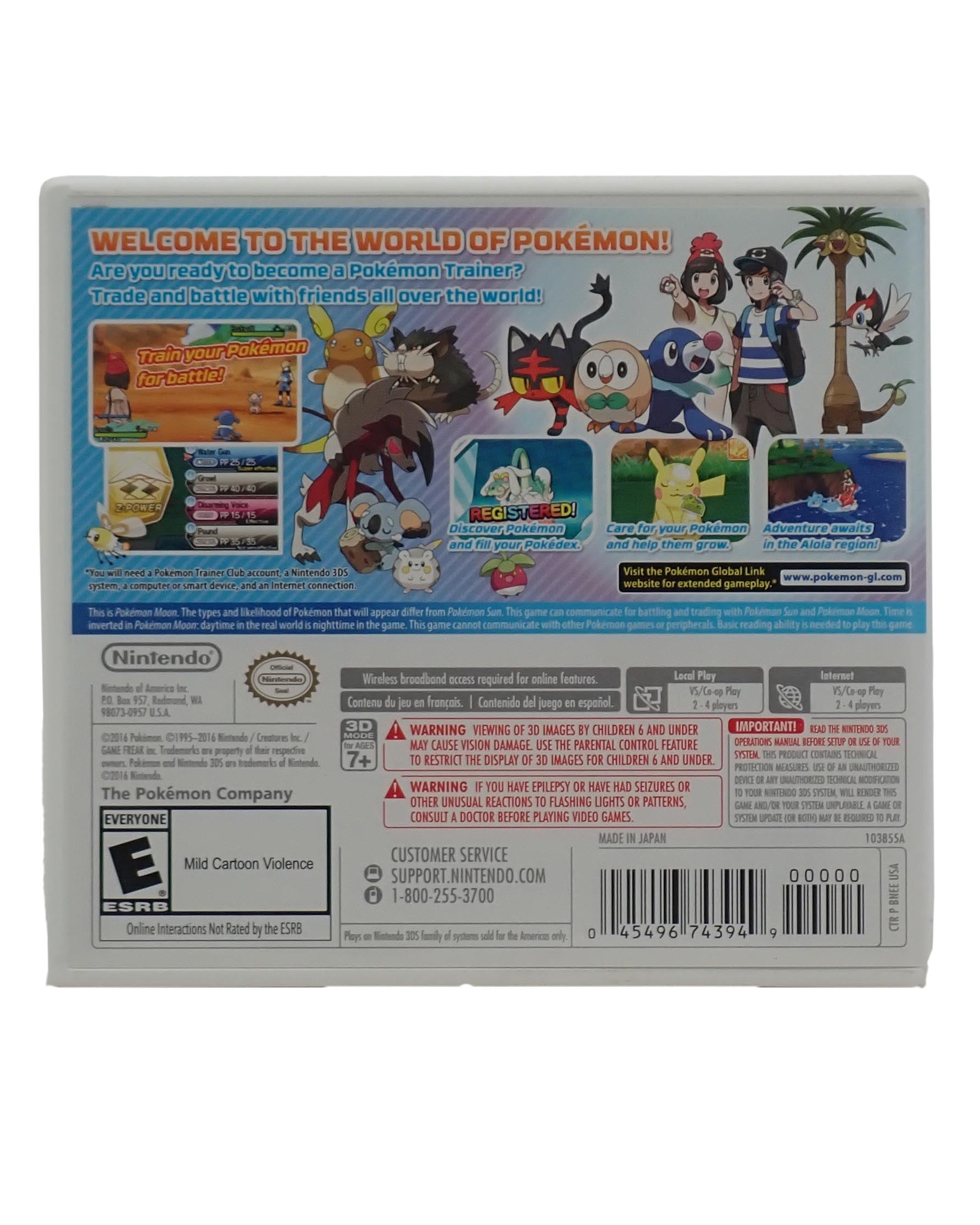Pokémon Moon - 3DS