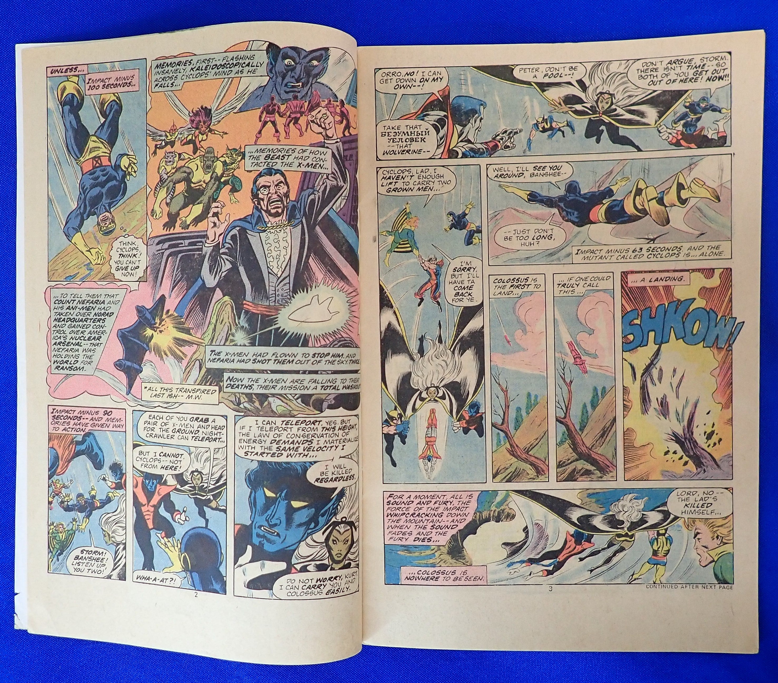 Uncanny X-Men #95 (1975) - VG/FN (5.0) - Death of Thunderbird