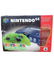 Nintendo 64 System N64 Console - Toys R Us Limited Edition with Extreme Green Controller in Box