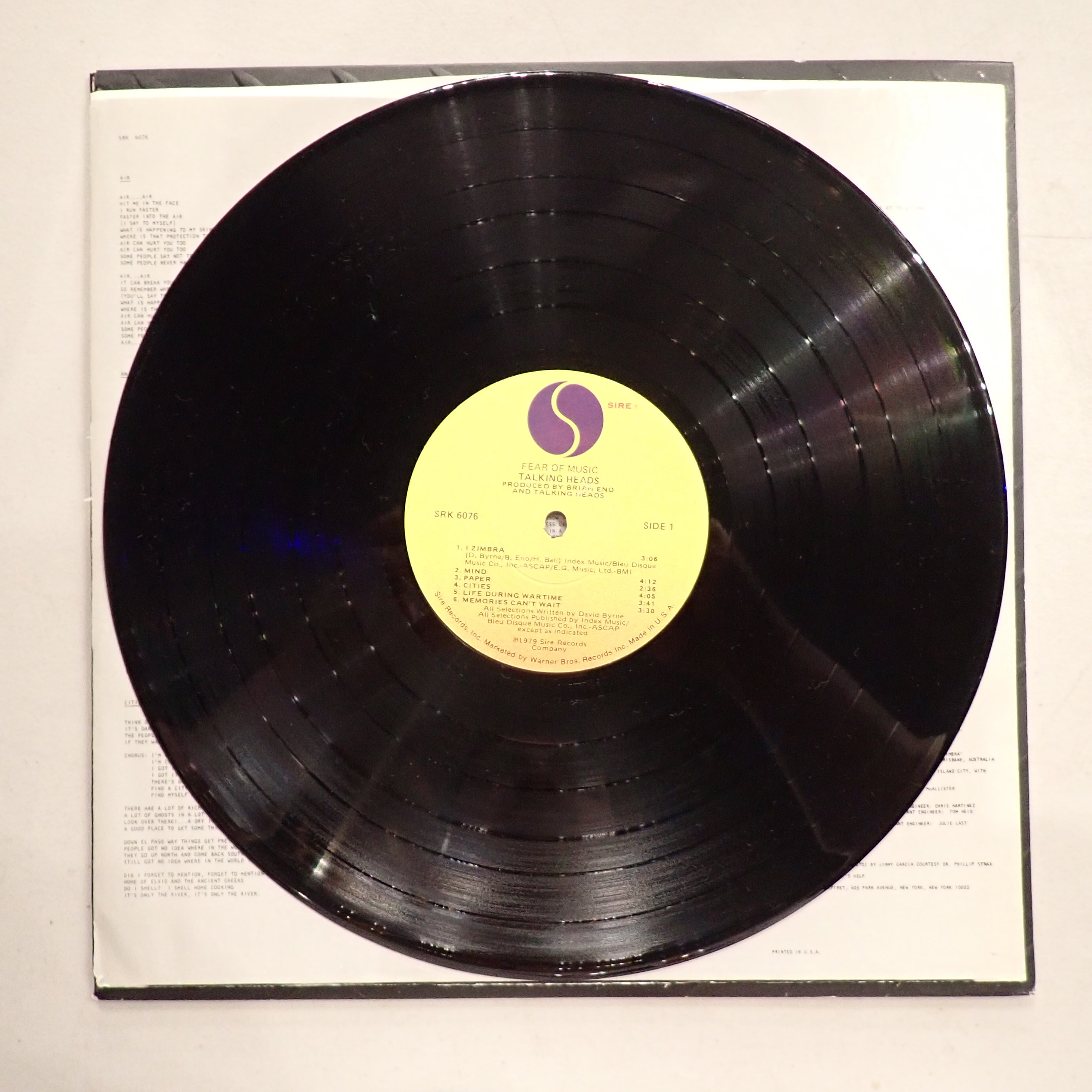 Talking Heads - Fear Of Music
