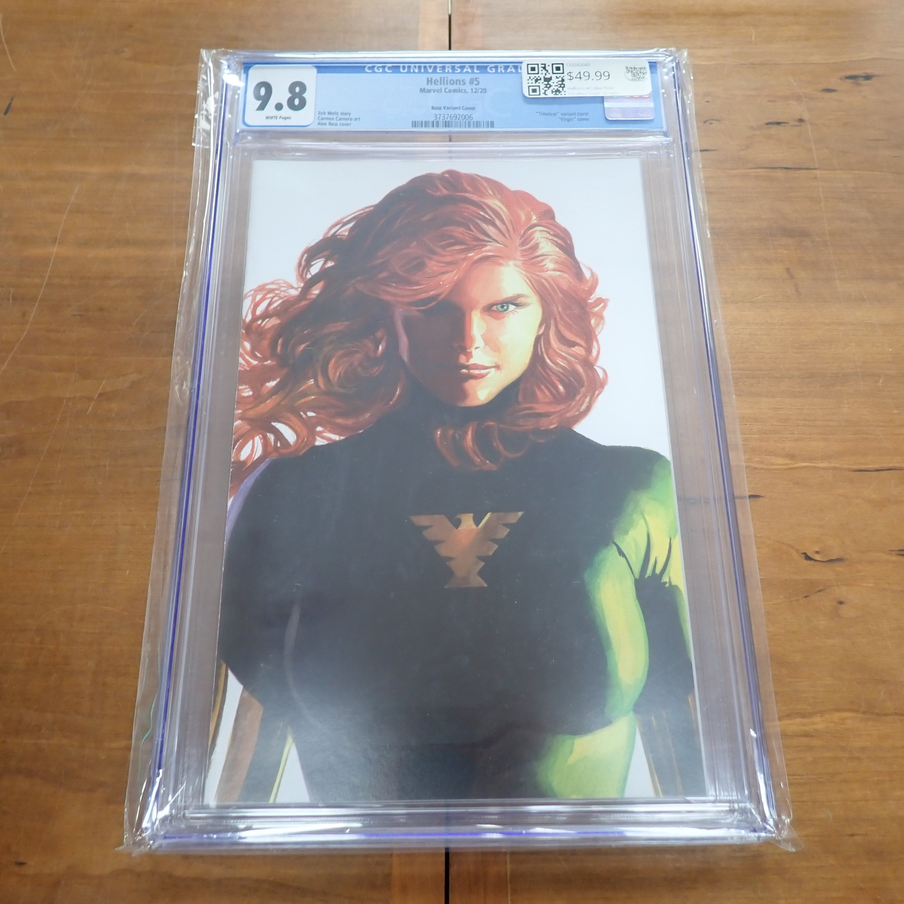 Hellions #5 Alex Ross Timeless Virgin Variant (Phoenix Cover) CGC 9.8