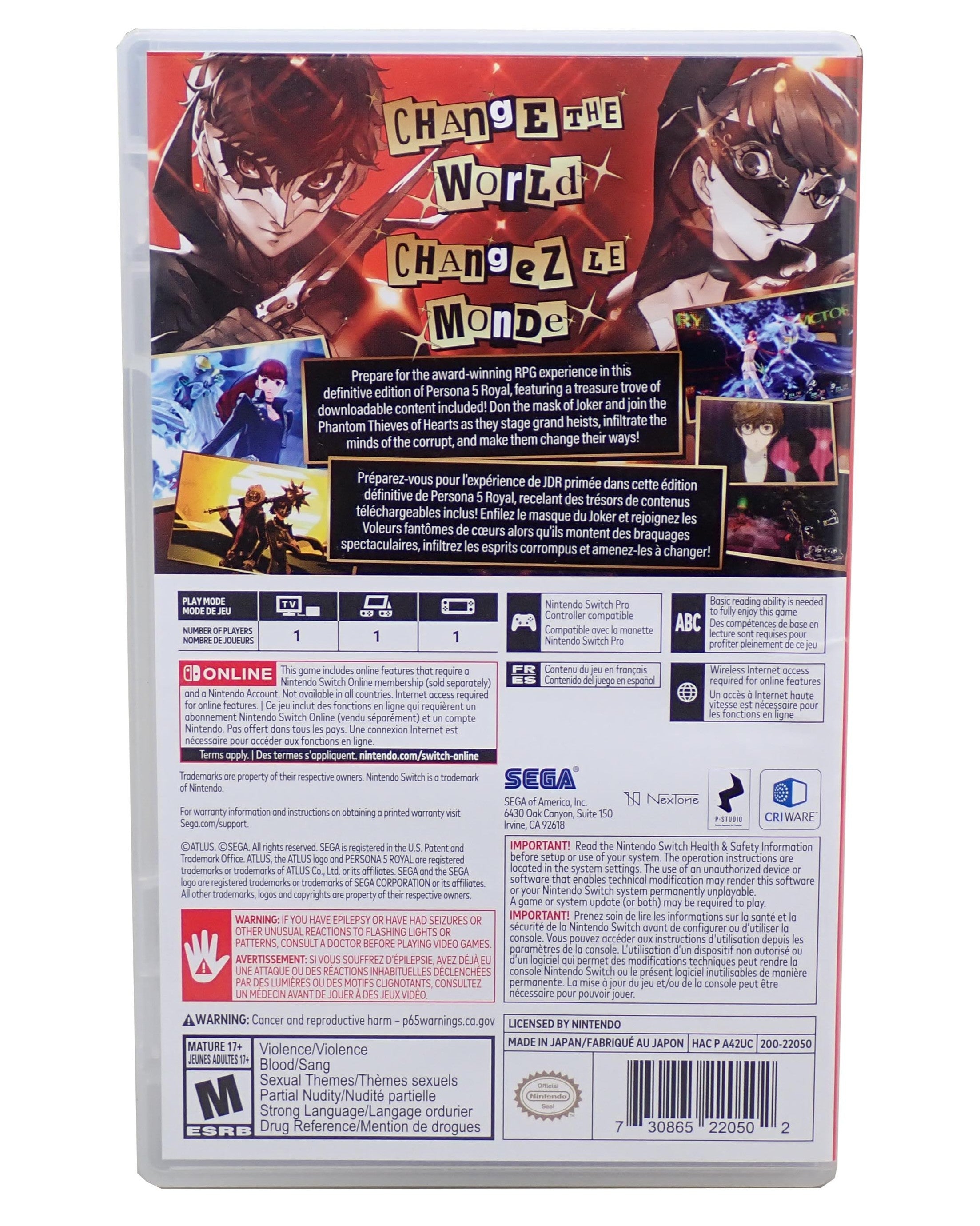 Persona 5 Royal - Switch