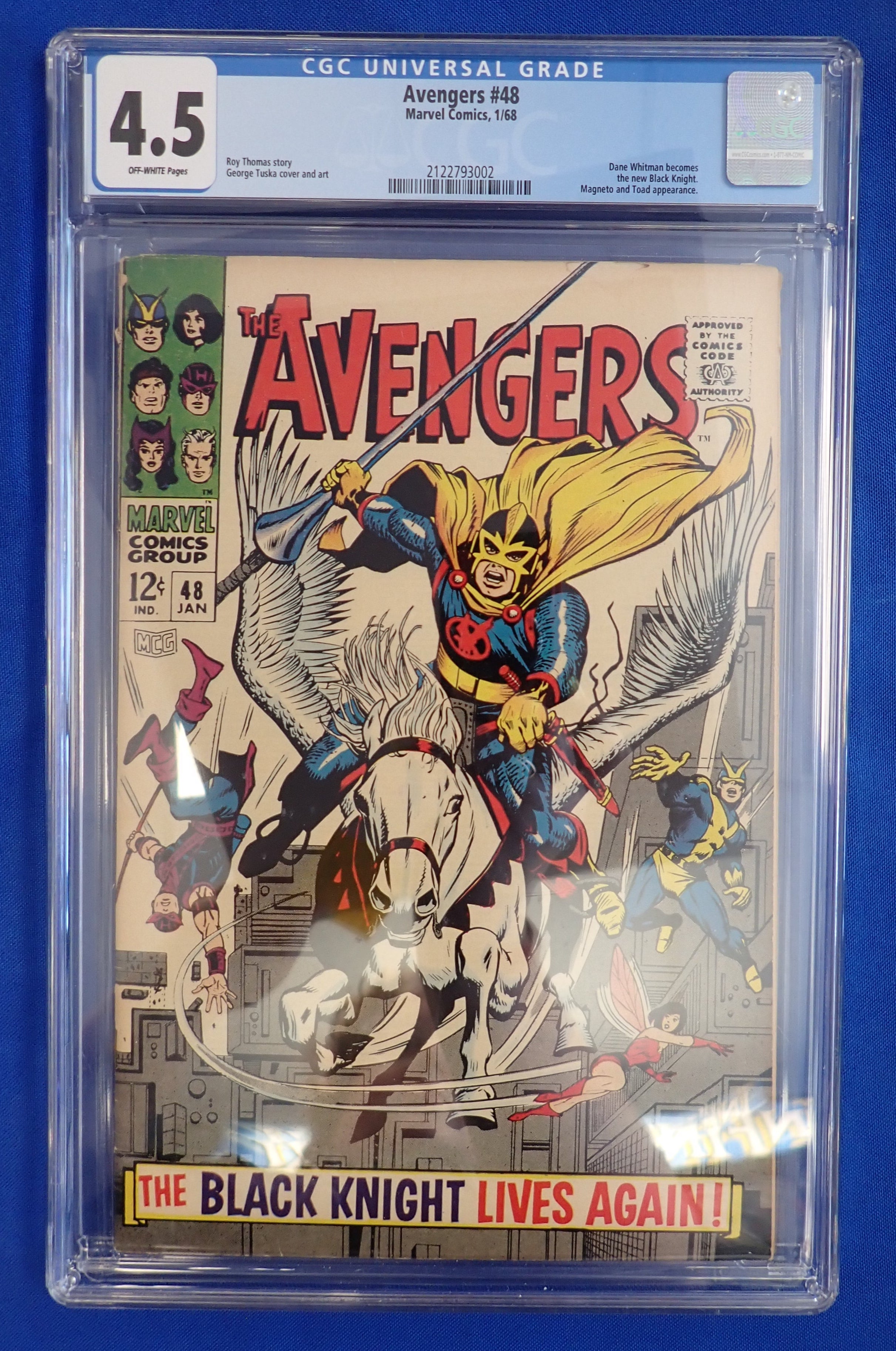 Avengers #48 (1968) CGC 4.5