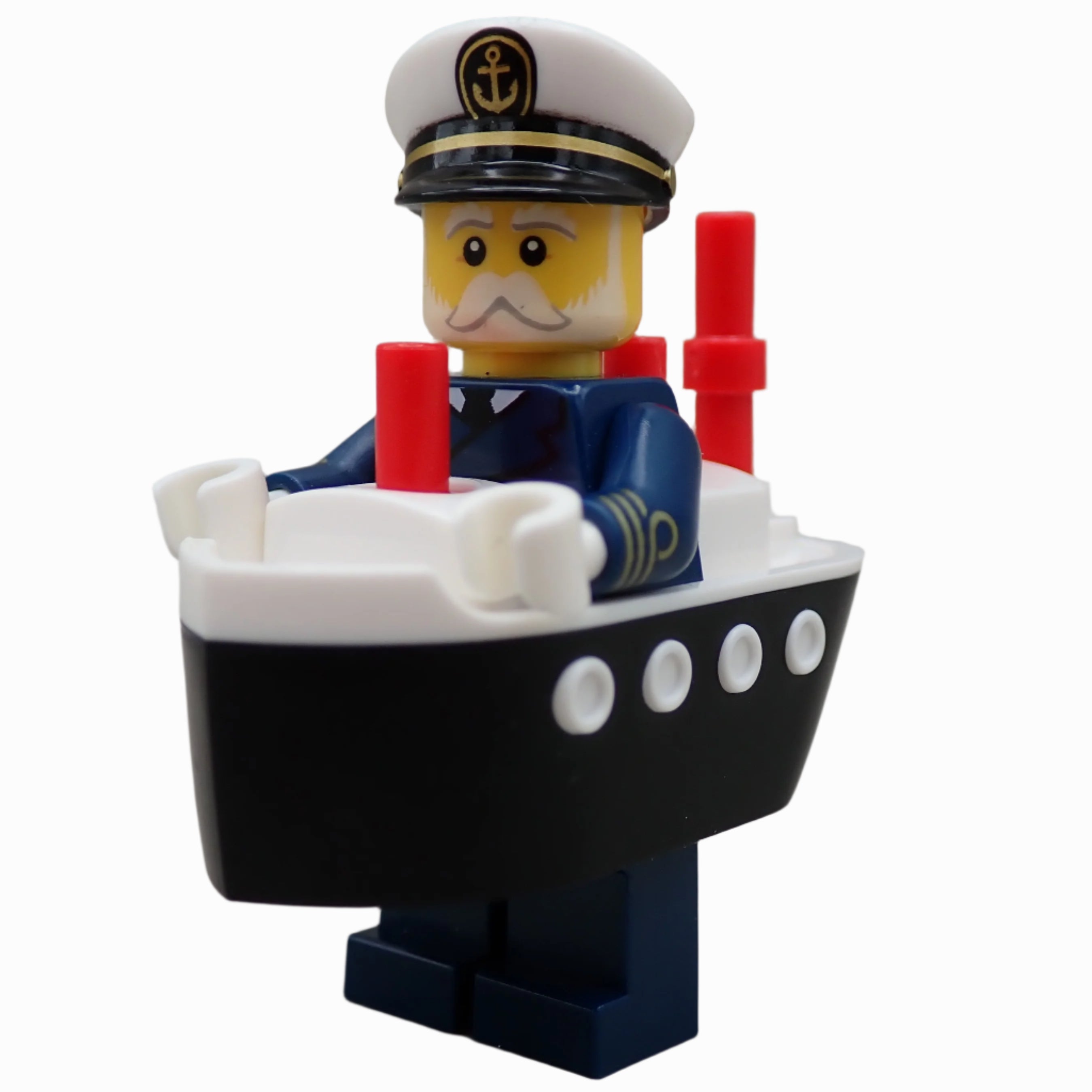 LEGO Minifig: Ferry Boat Captain (71034)