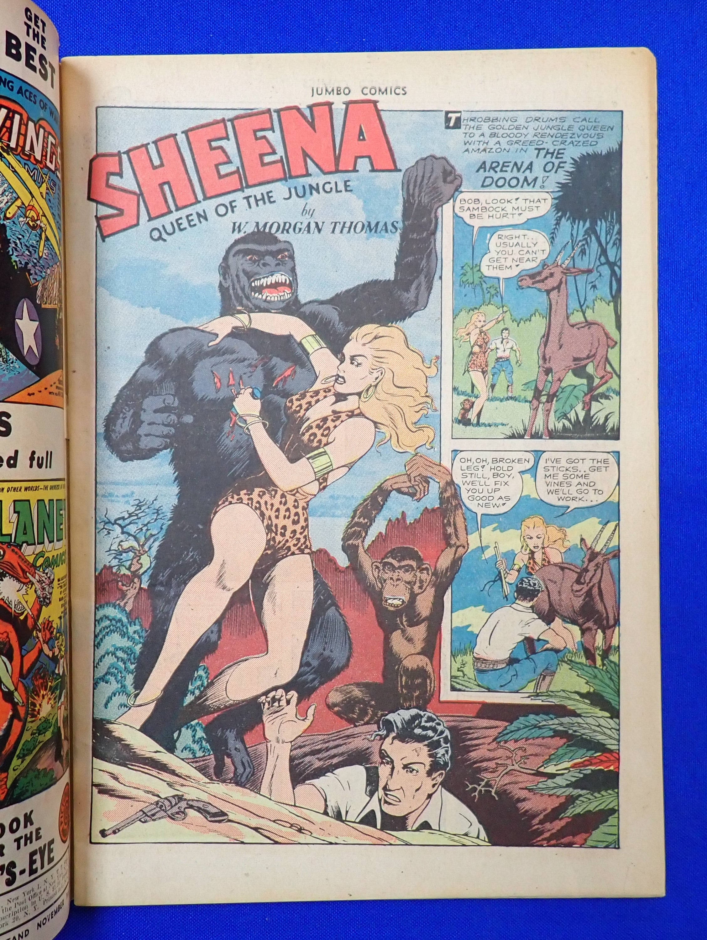 Jumbo Comics #57 (1943) - FN (6.0) - Golden Age!