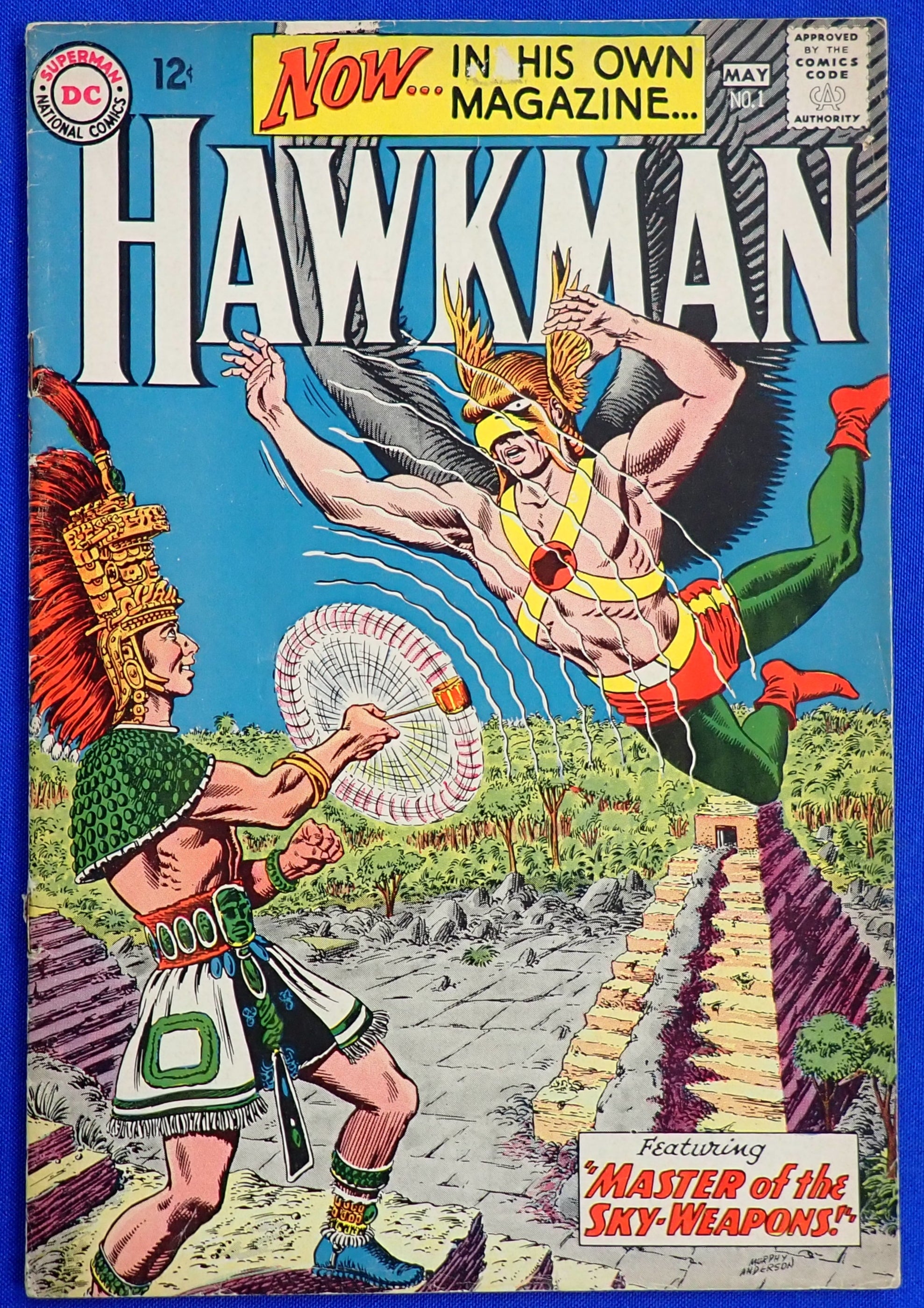 Hawkman #1 (1964) - FN+ (6.5) - 1st Solo Hawkman Series