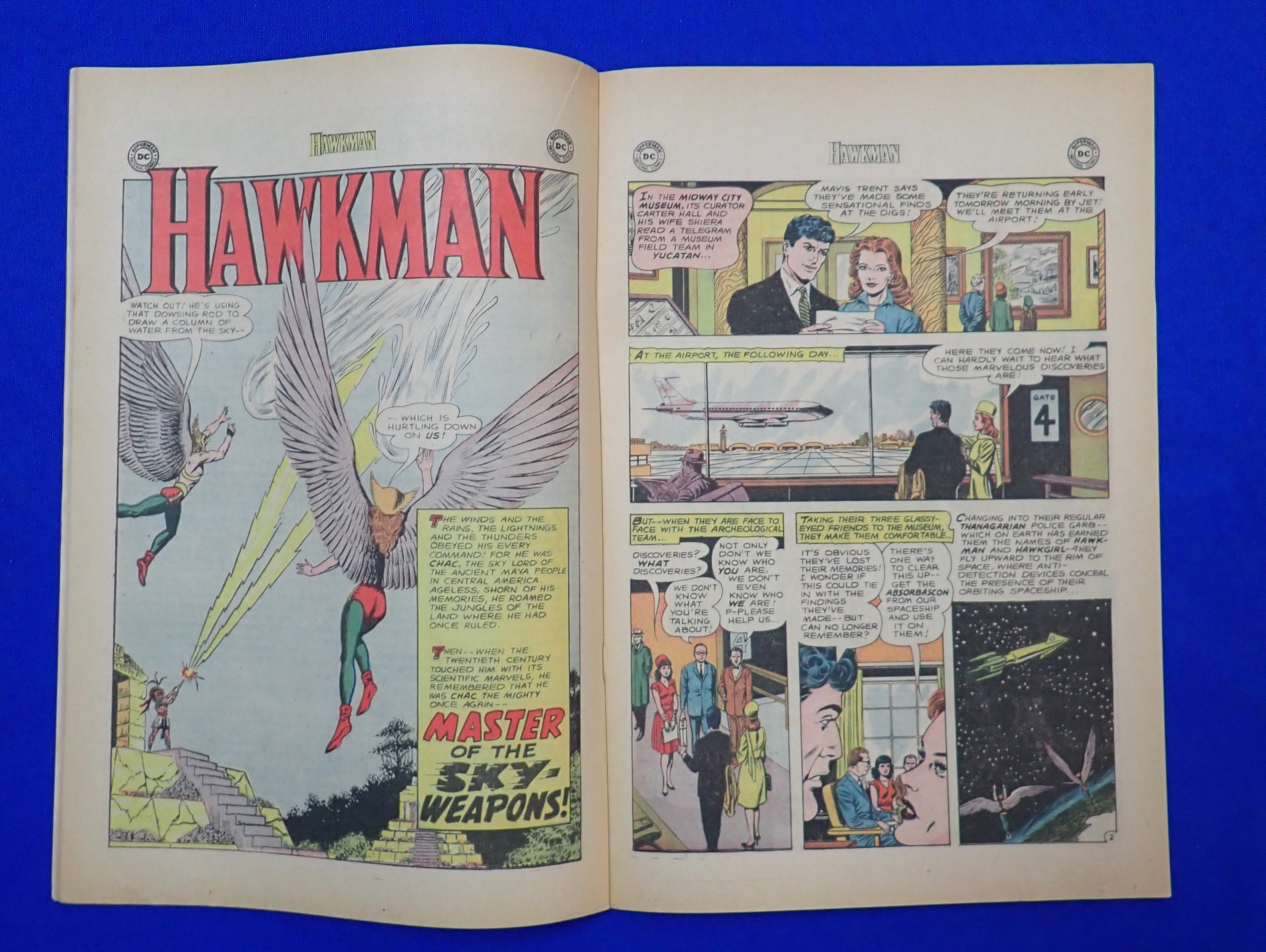 Hawkman #1 (1964) - FN+ (6.5) - 1st Solo Hawkman Series